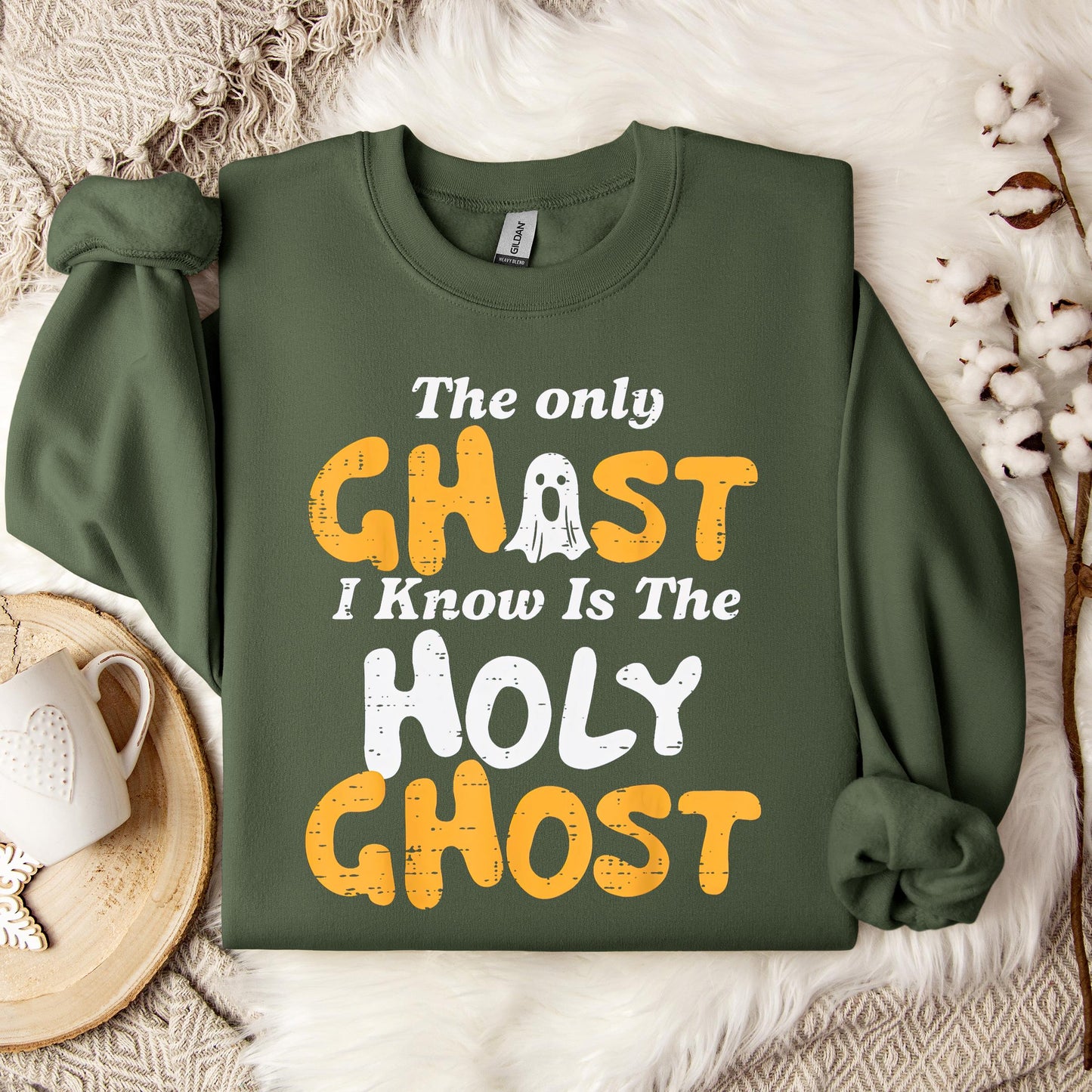 The Only Ghost I Know Is Holy Ghost 01 Sweatshirt