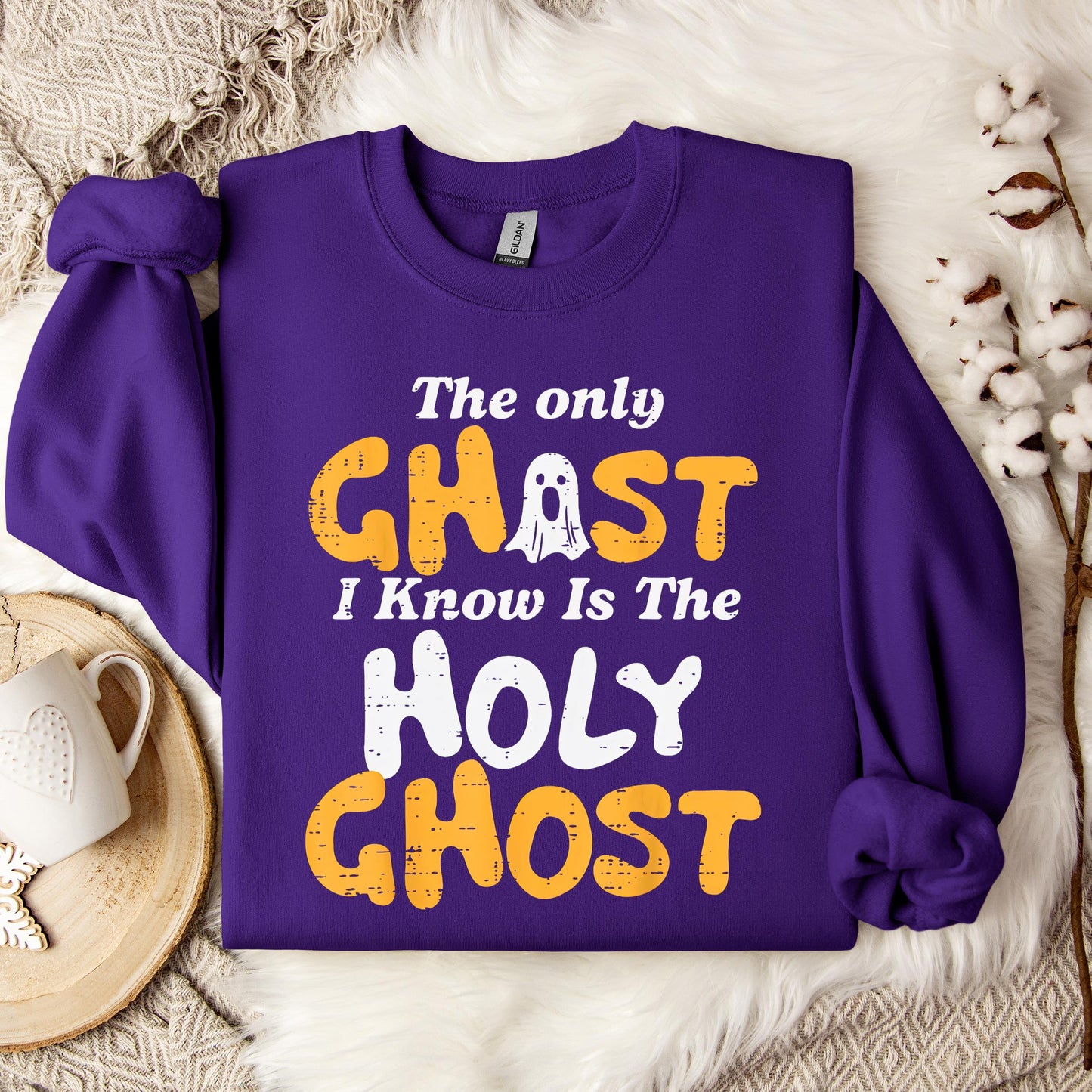The Only Ghost I Know Is Holy Ghost 01 Sweatshirt