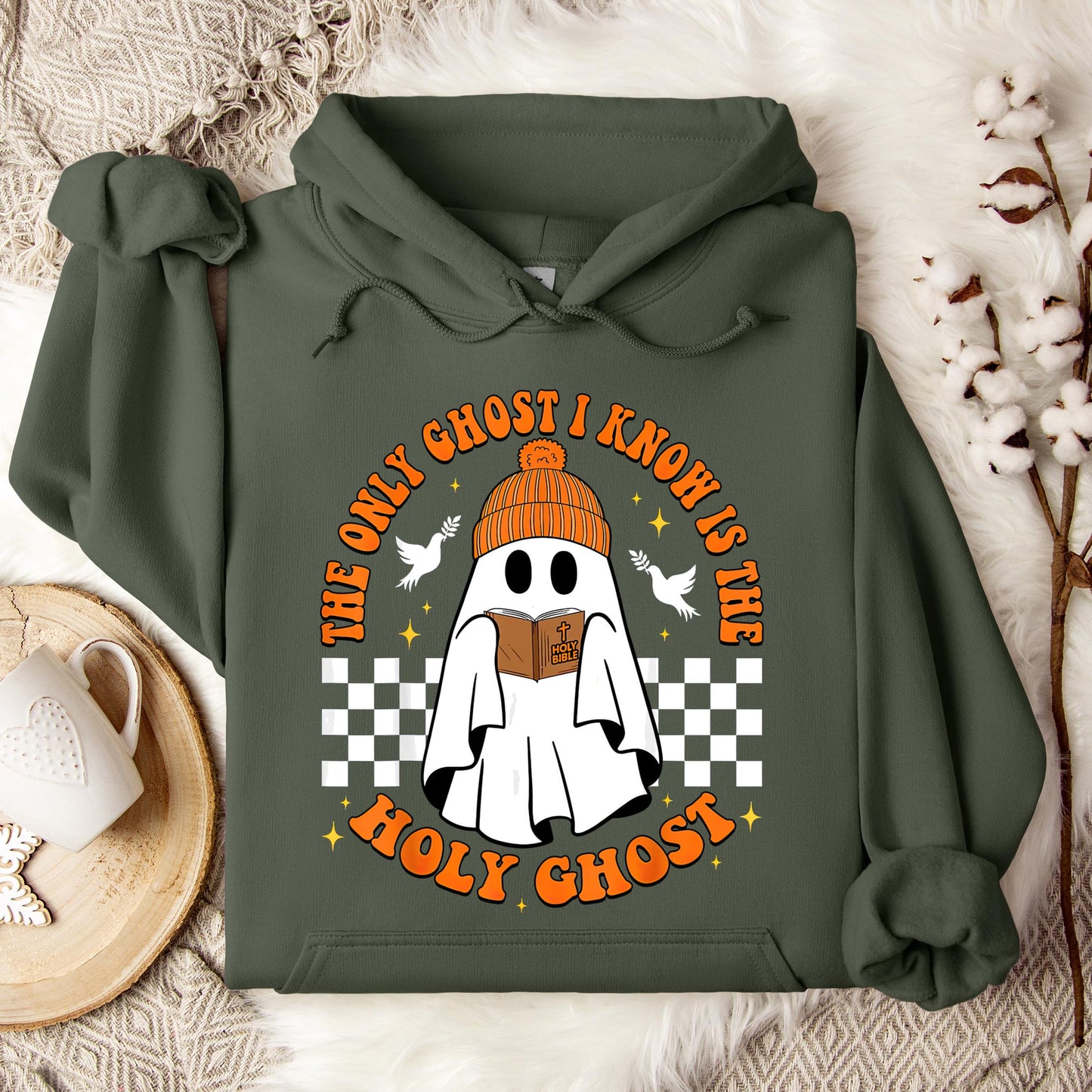 The Only Ghost I Know Is Holy Ghost Hoodie