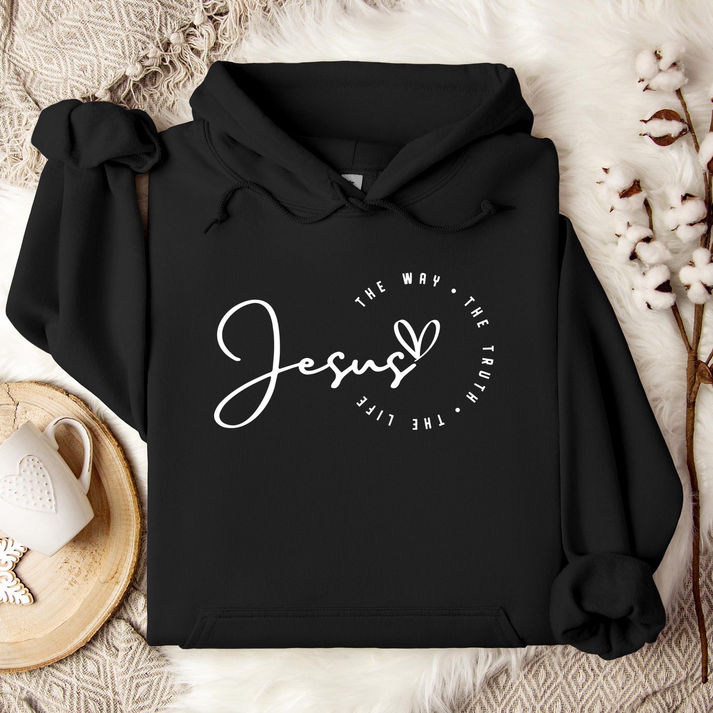 The Way The Truth The Life Jesus 01 Hoodie