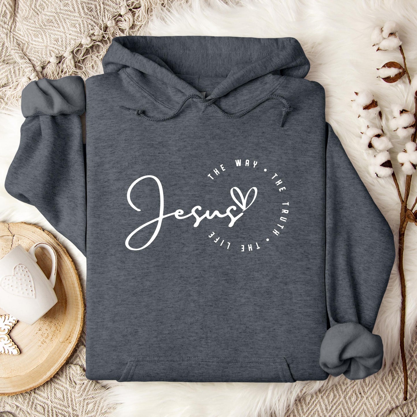 The Way The Truth The Life Jesus 01 Hoodie