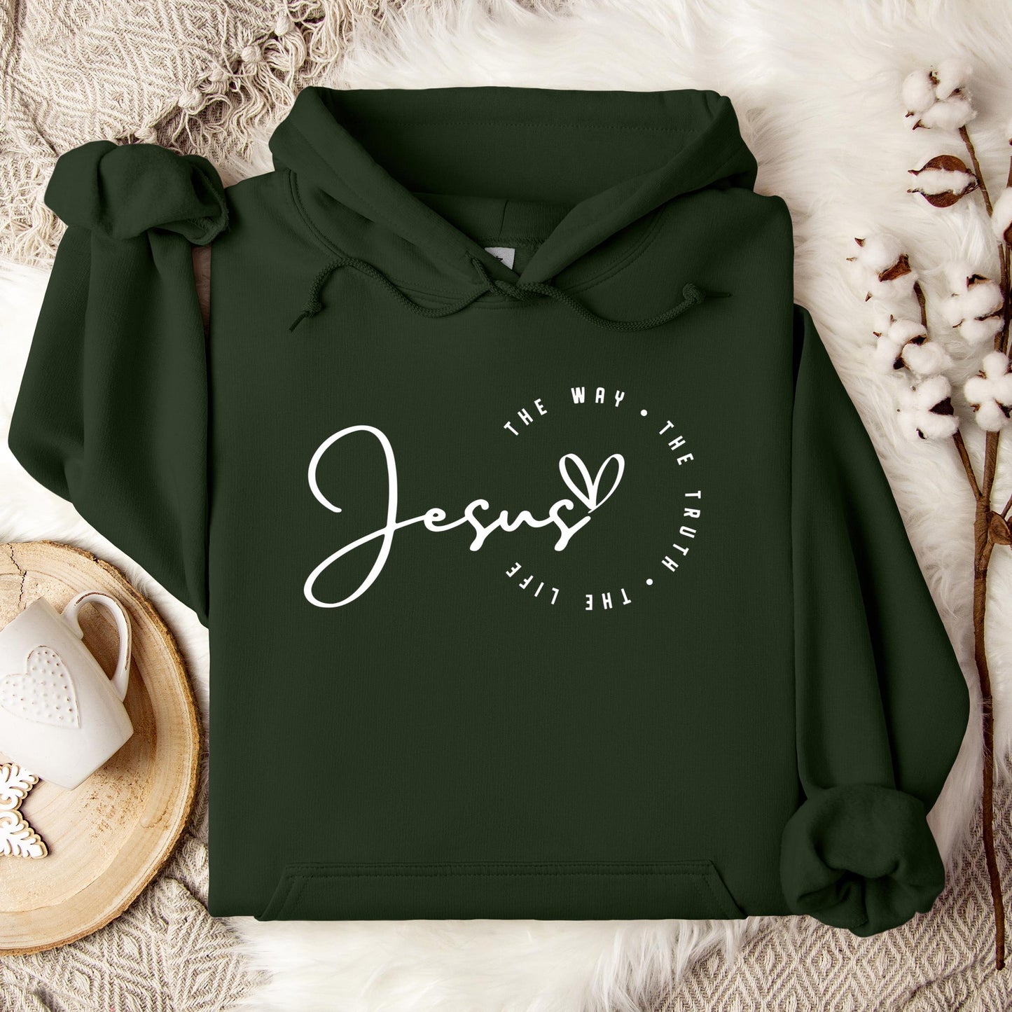 The Way The Truth The Life Jesus 01 Hoodie