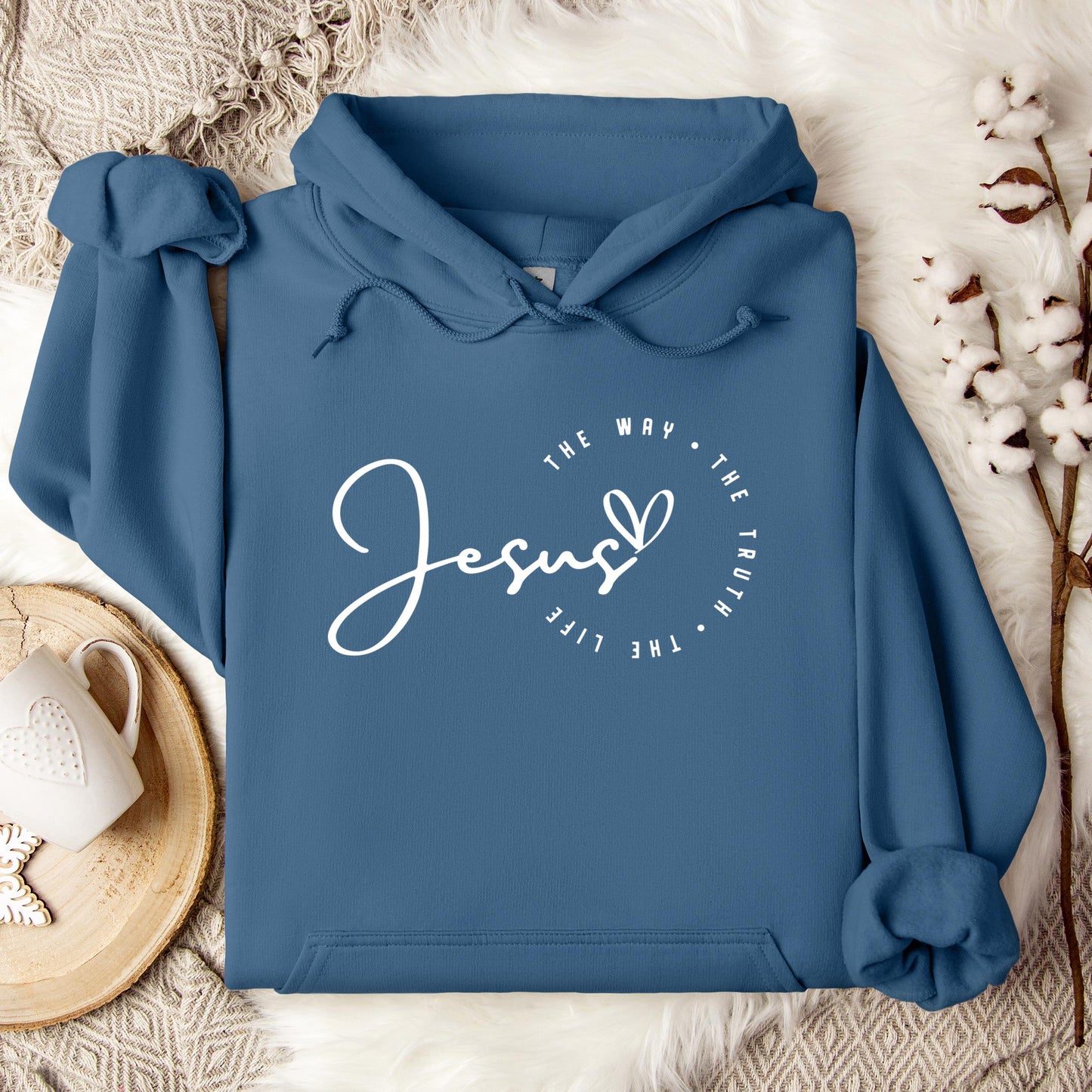 The Way The Truth The Life Jesus 01 Hoodie