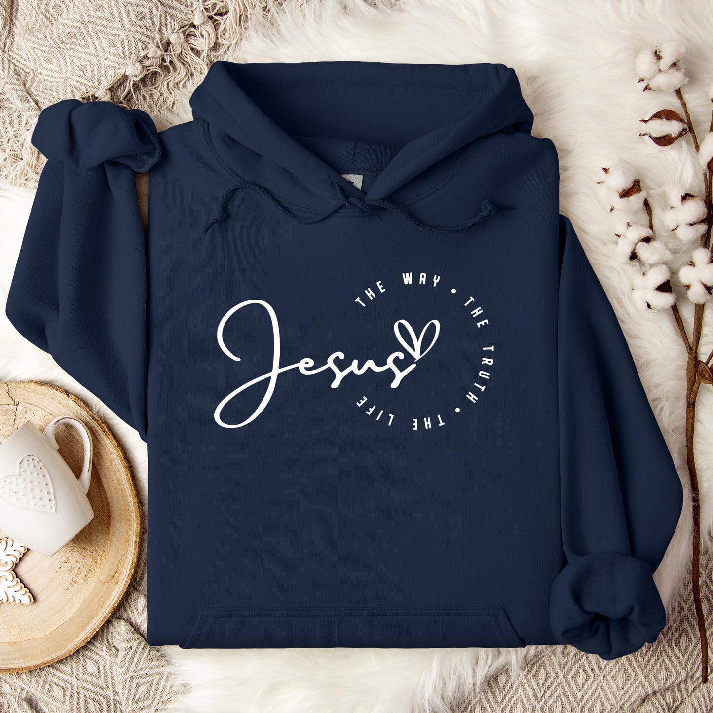 The Way The Truth The Life Jesus 01 Hoodie