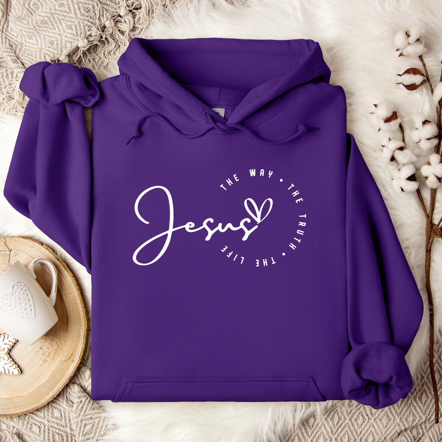The Way The Truth The Life Jesus 01 Hoodie