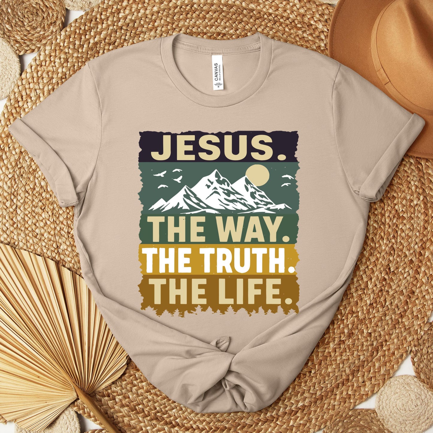 The Way The Truth The Life Jesus 02 Premium T-shirt