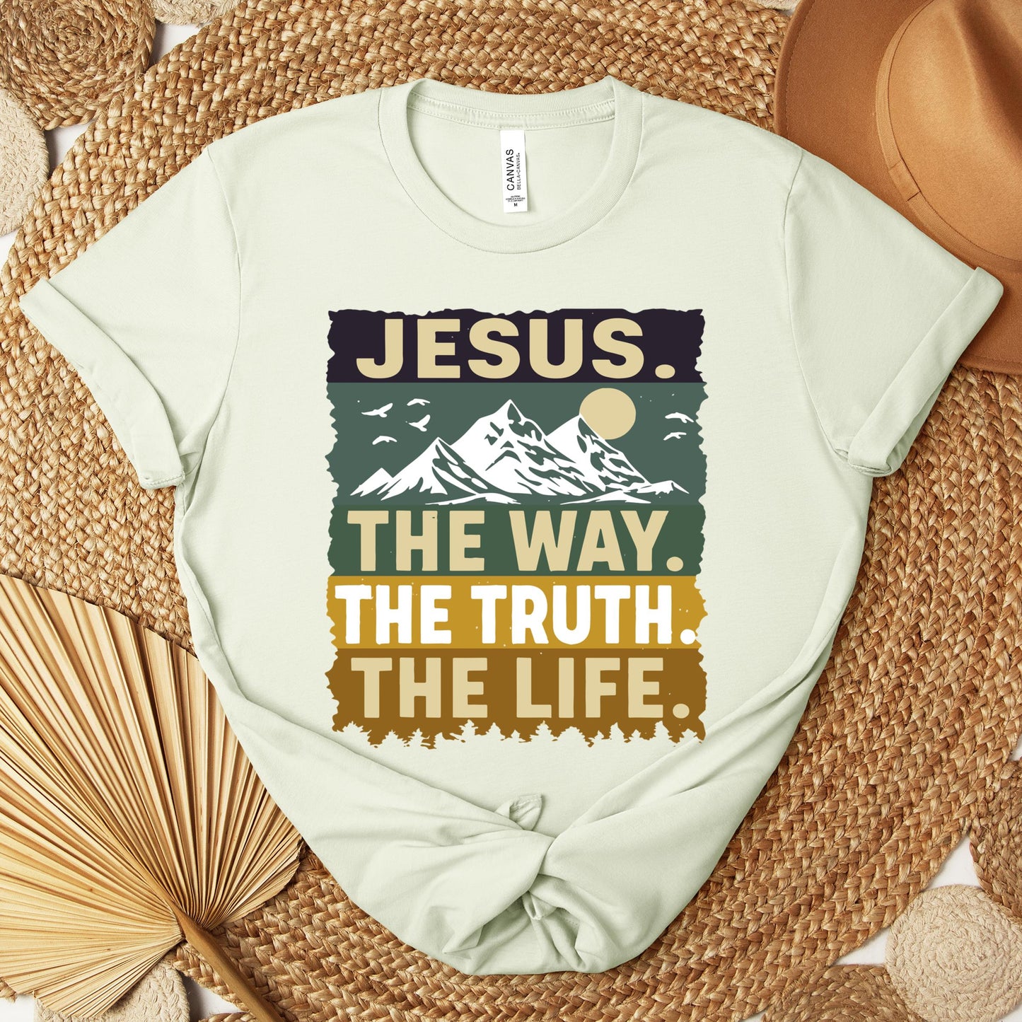 The Way The Truth The Life Jesus 02 Premium T-shirt