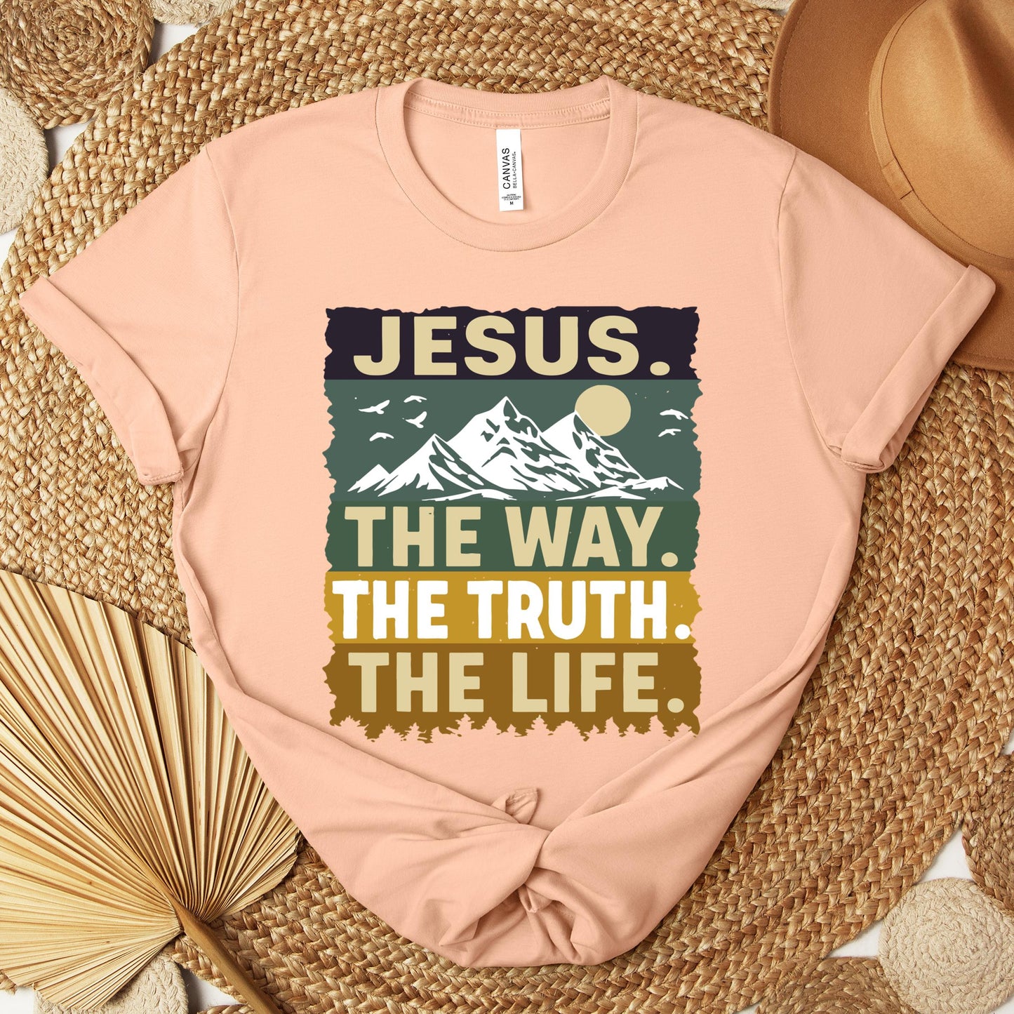 The Way The Truth The Life Jesus 02 Premium T-shirt