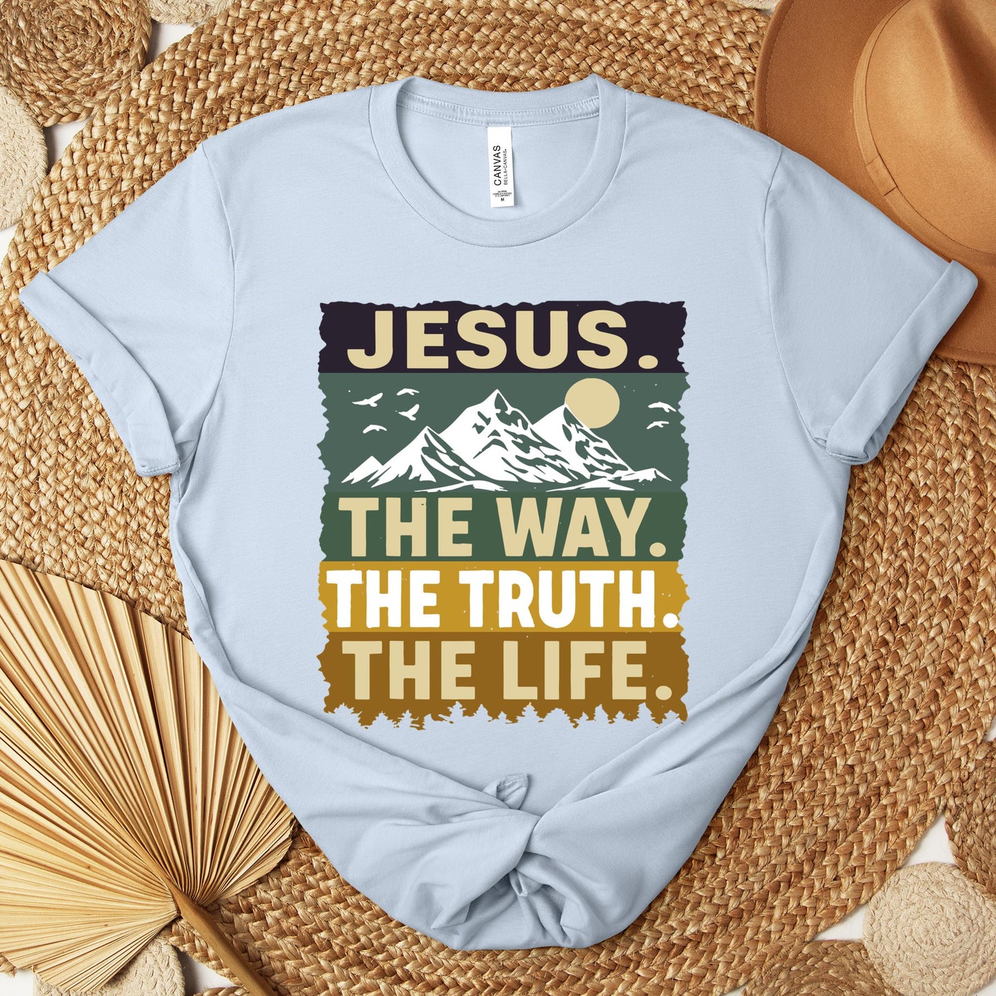 The Way The Truth The Life Jesus 02 Premium T-shirt