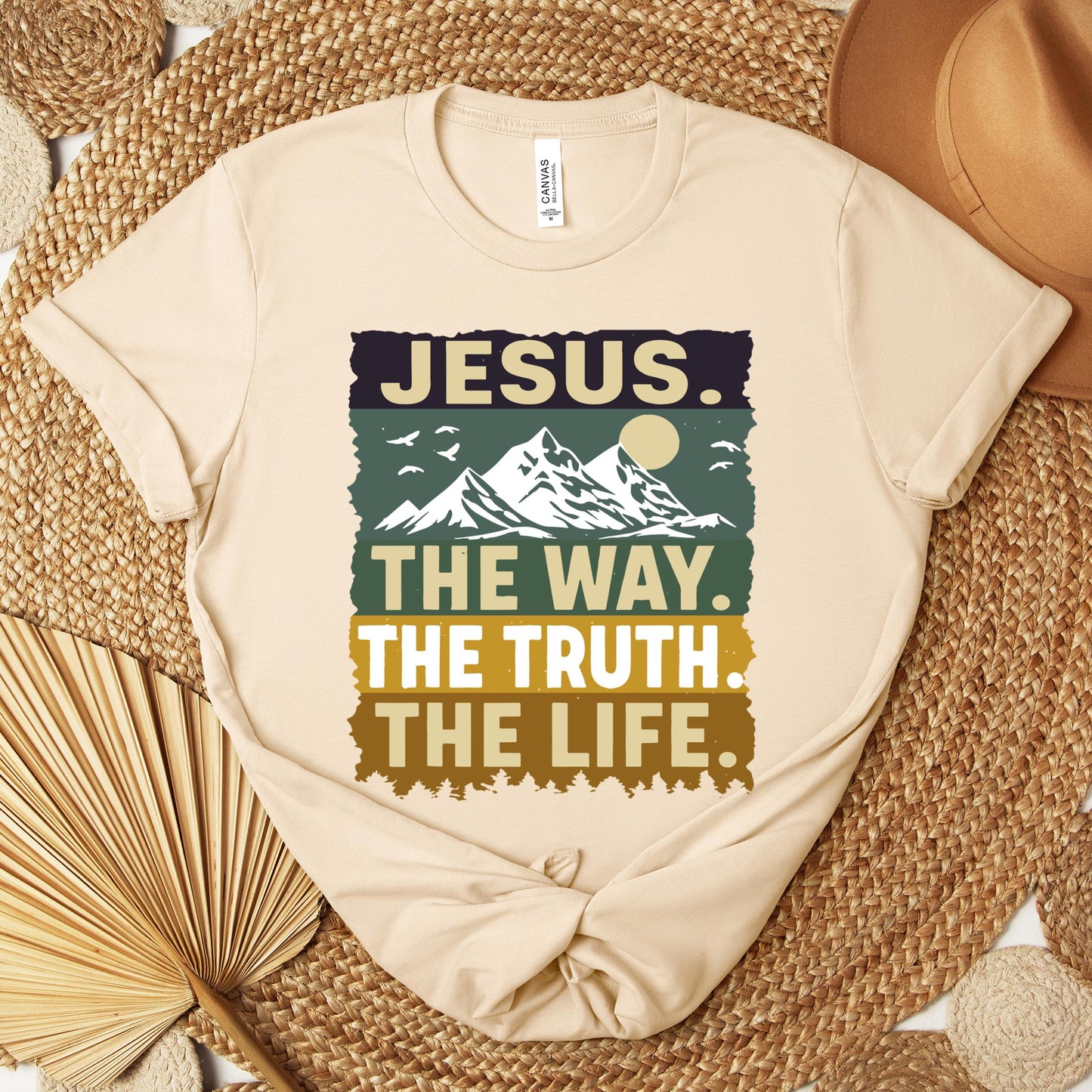 The Way The Truth The Life Jesus 02 Premium T-shirt