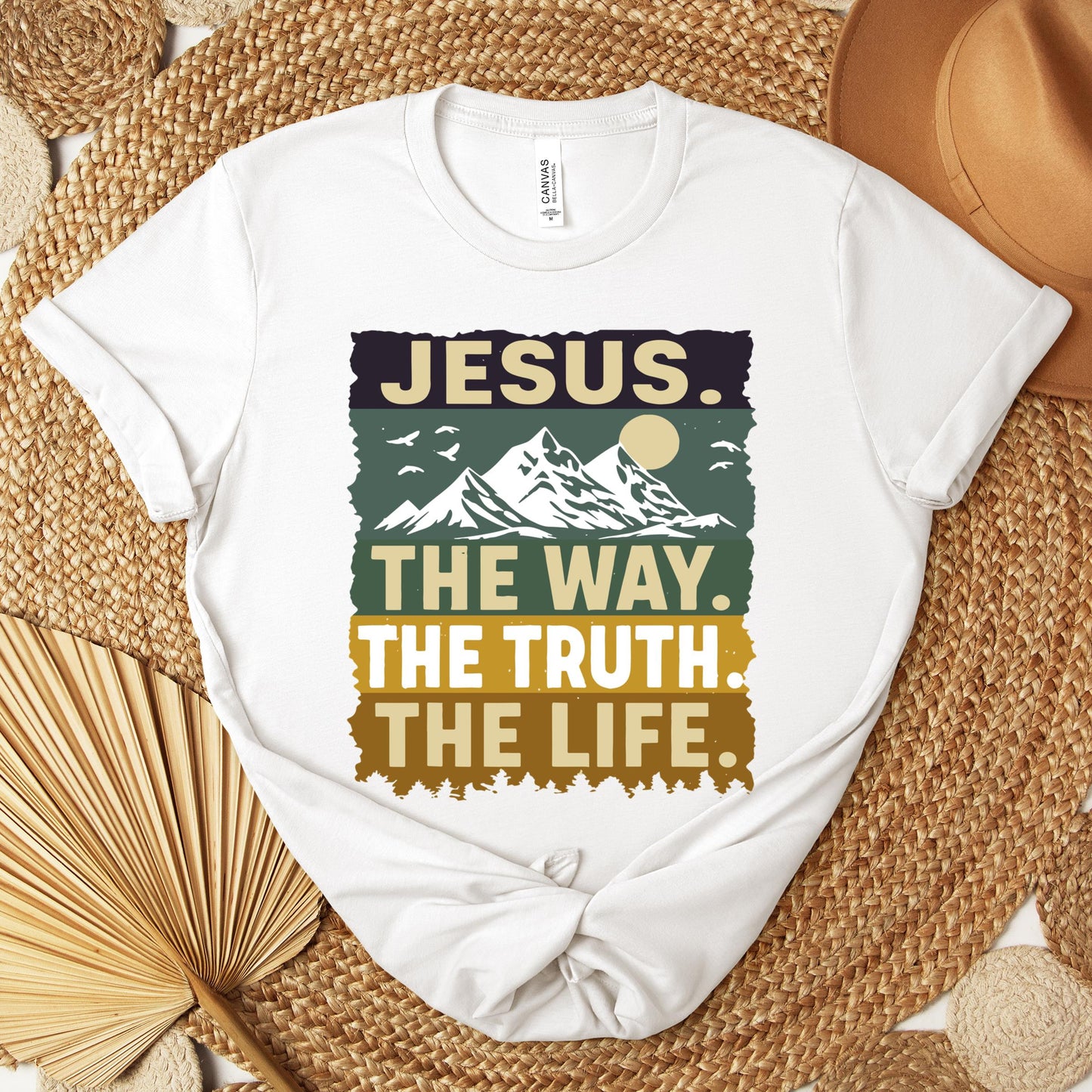 The Way The Truth The Life Jesus 02 Premium T-shirt
