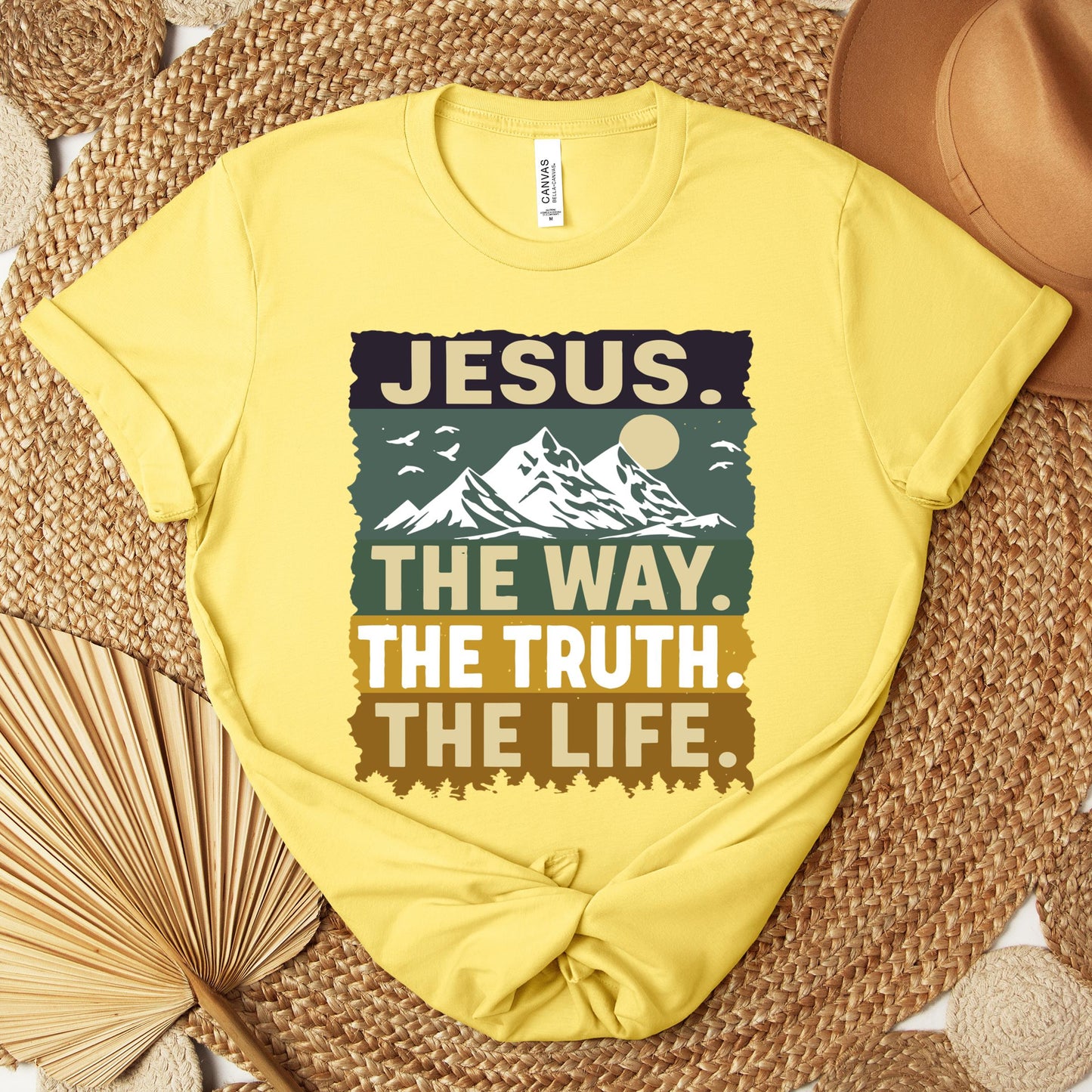 The Way The Truth The Life Jesus 02 Premium T-shirt