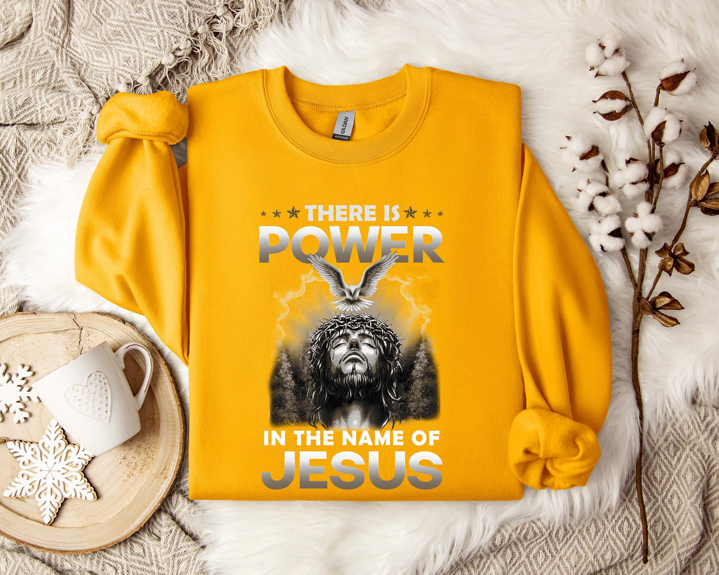 There Is Power In The Name Of Jesus 2 Sweatshirt