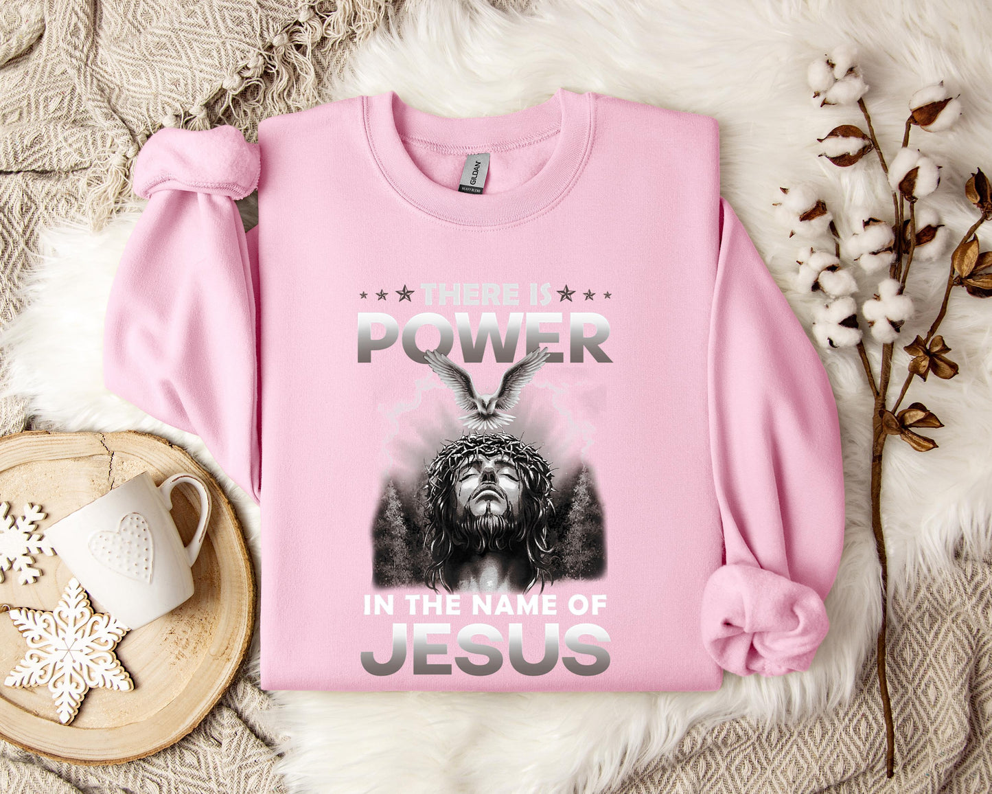 There Is Power In The Name Of Jesus 2 Sweatshirt