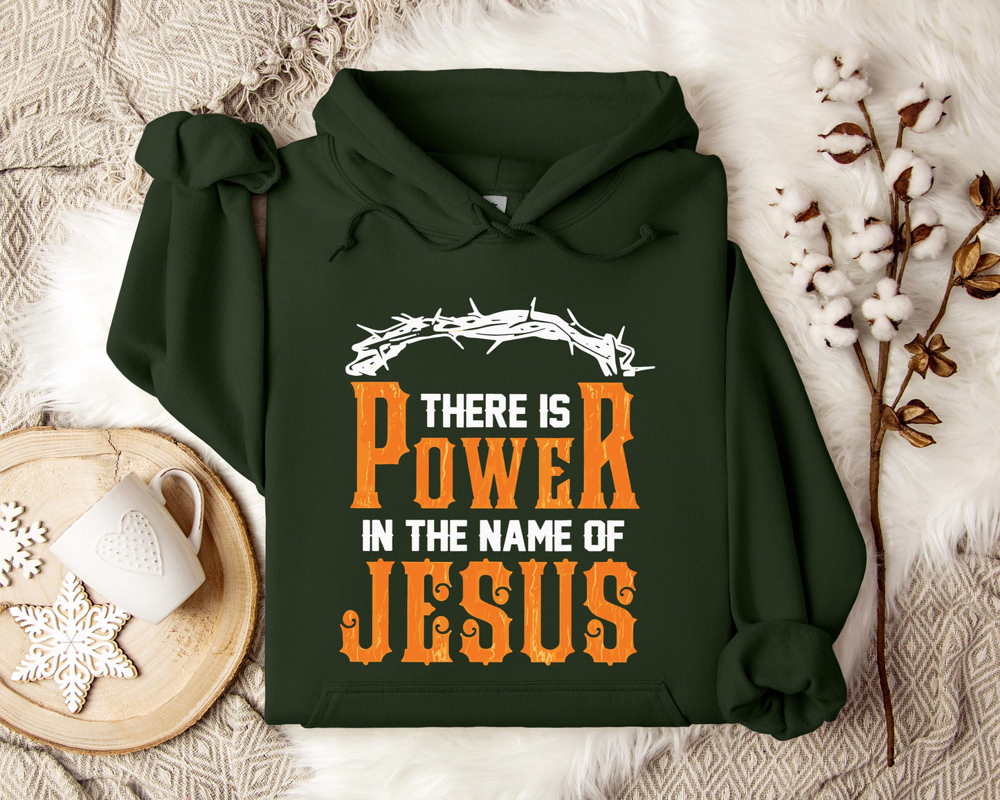 There Is Power In The Name Of Jesus Hoodie