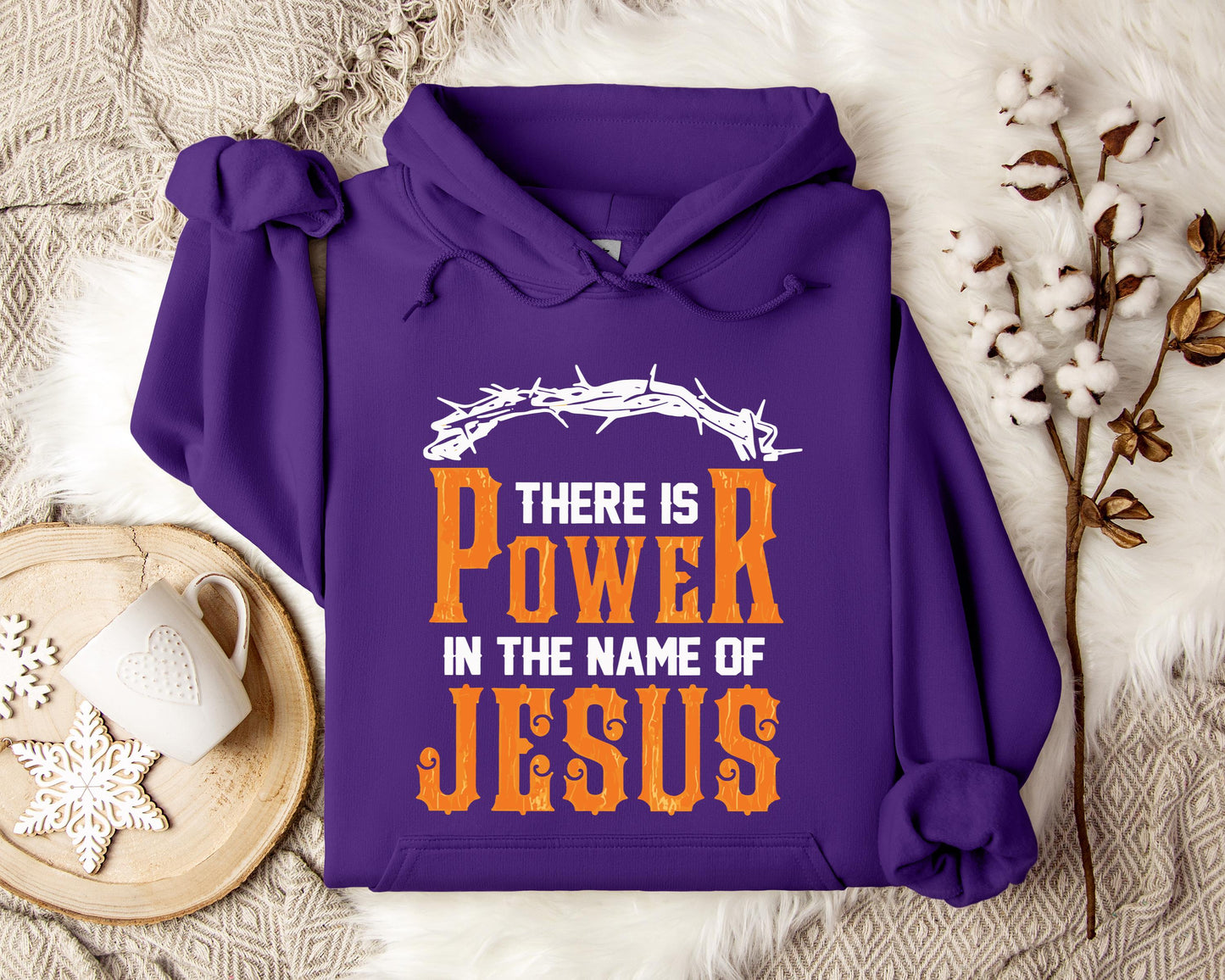 There Is Power In The Name Of Jesus Hoodie