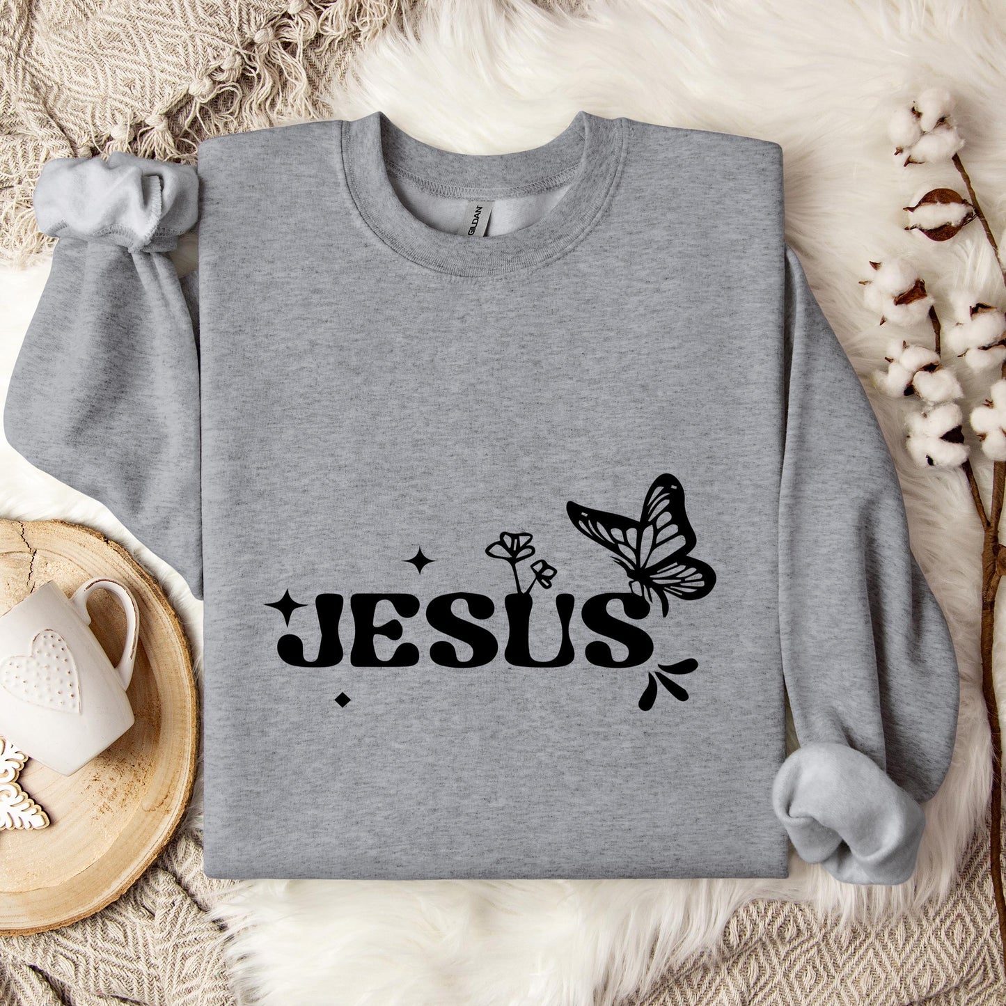 There Was Jesus 01 Sweatshirt