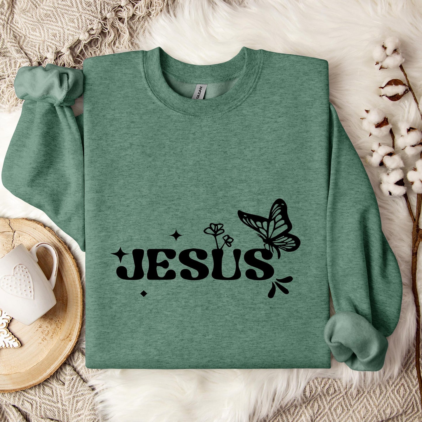 There Was Jesus 01 Sweatshirt