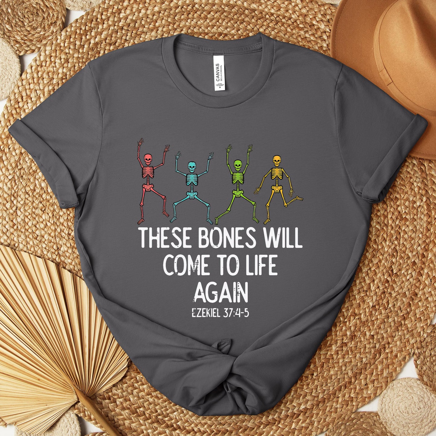 These Bones Will Come To Life Again Ezekiel 37.4-5 Premium T-shirt
