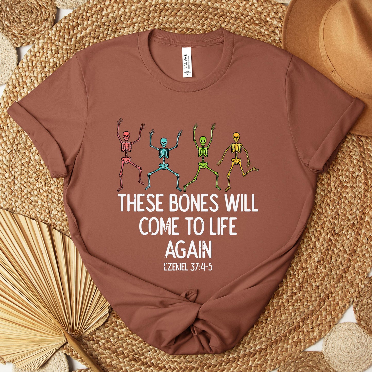 These Bones Will Come To Life Again Ezekiel 37.4-5 Premium T-shirt