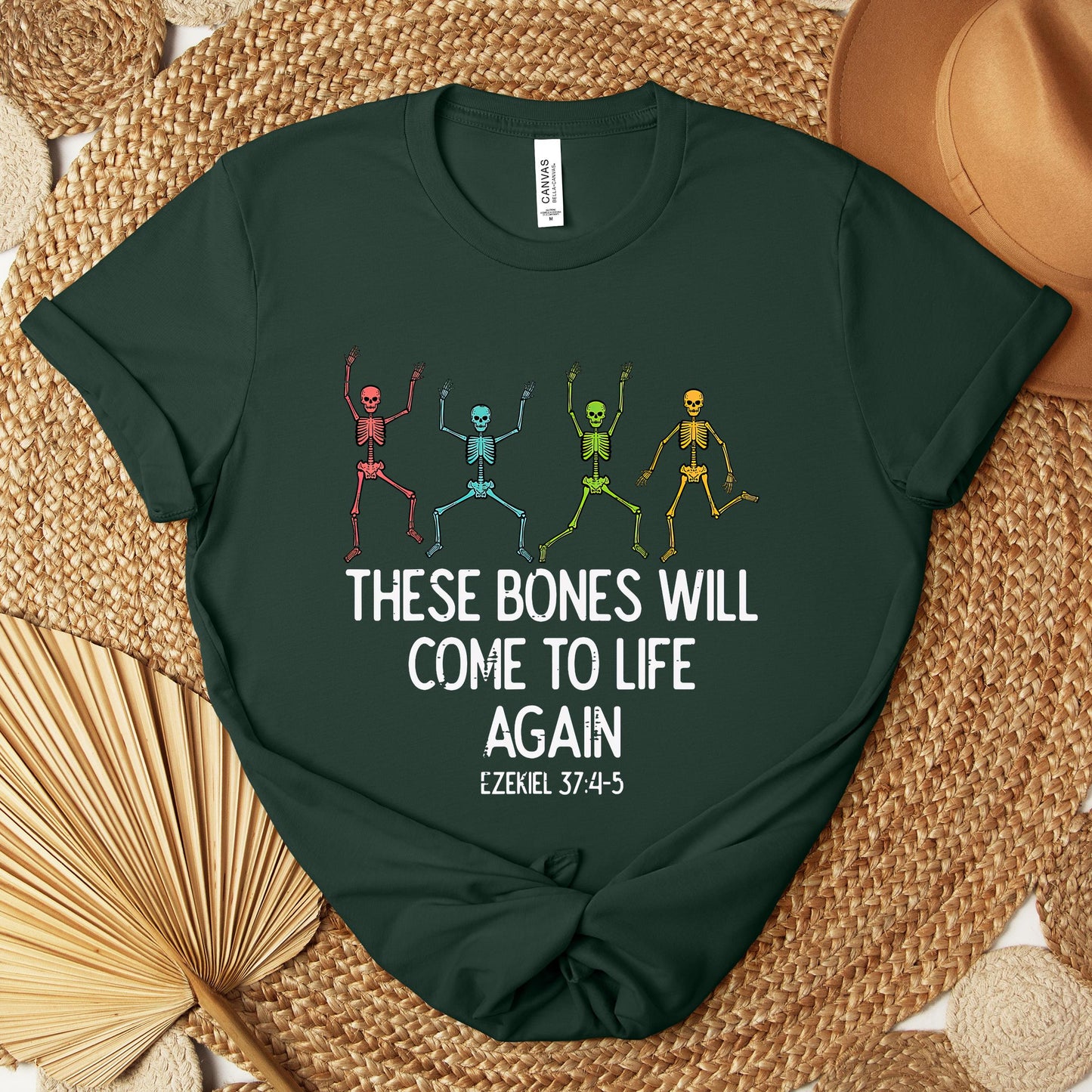 These Bones Will Come To Life Again Ezekiel 37.4-5 Premium T-shirt