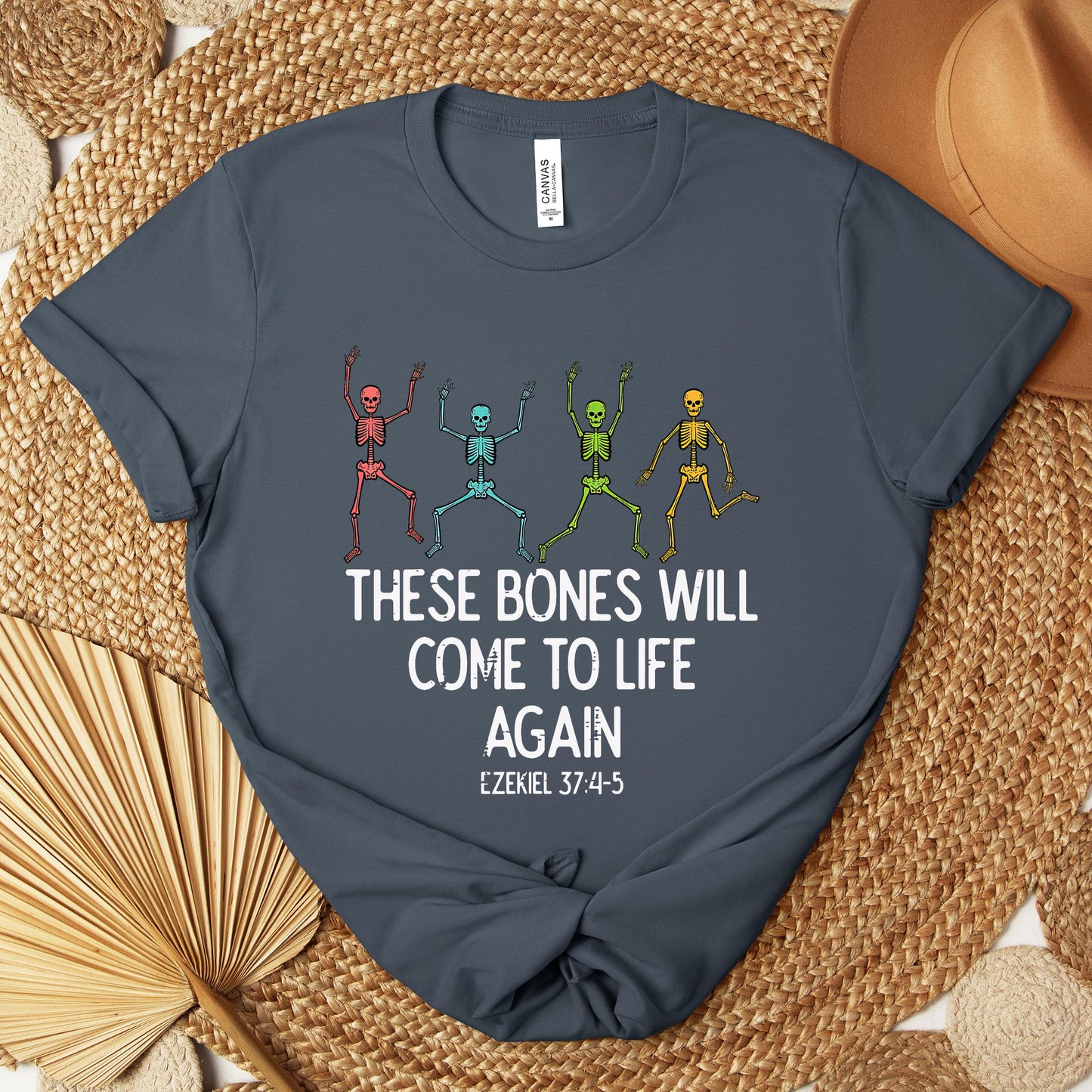 These Bones Will Come To Life Again Ezekiel 37.4-5 Premium T-shirt