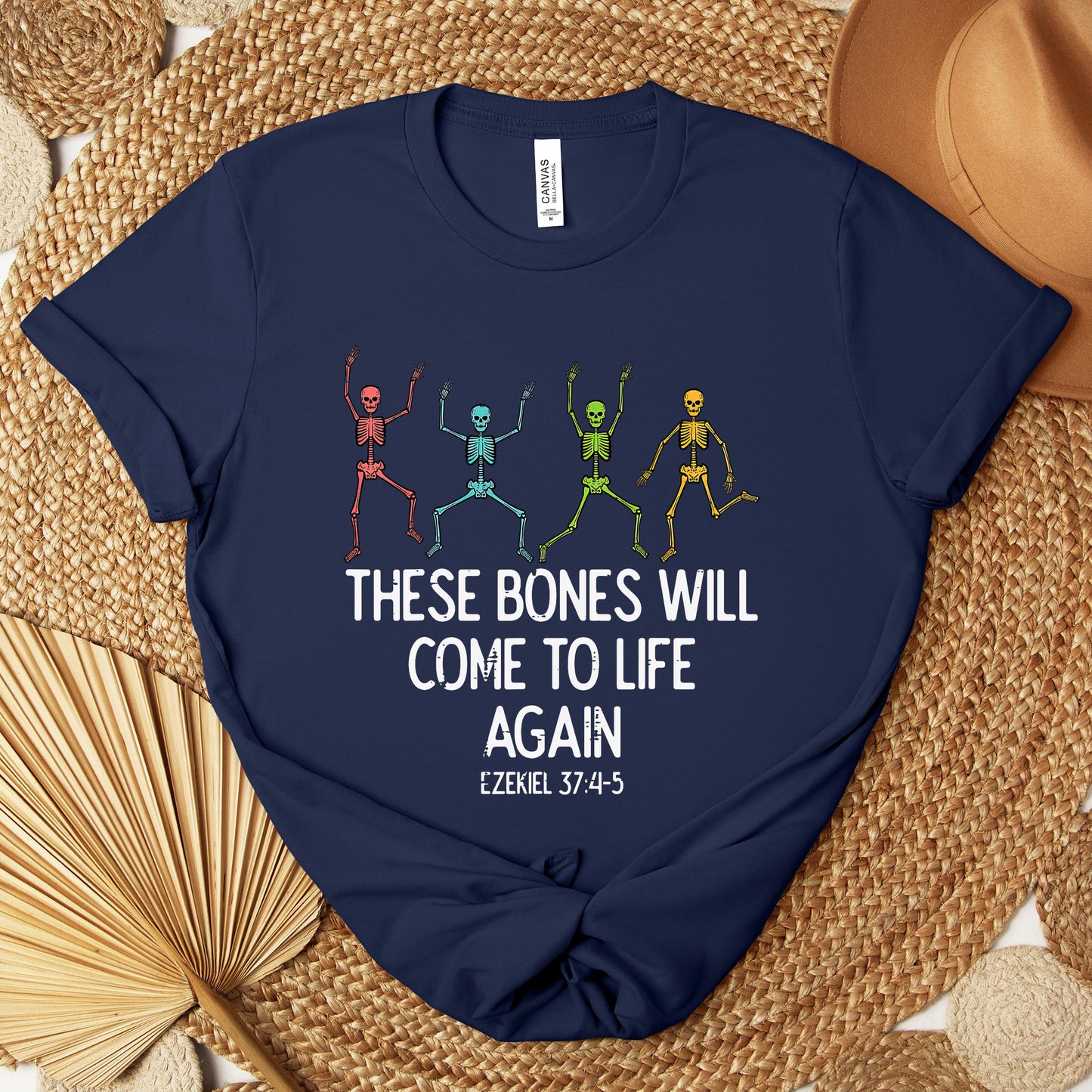 These Bones Will Come To Life Again Ezekiel 37.4-5 Premium T-shirt