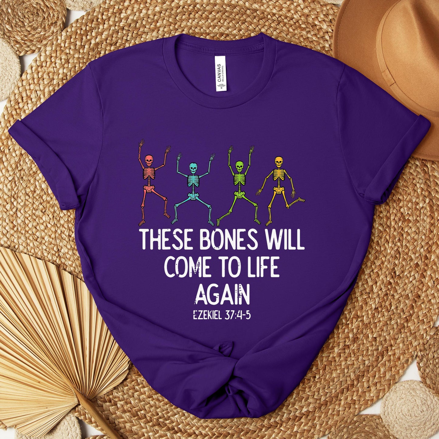 These Bones Will Come To Life Again Ezekiel 37.4-5 Premium T-shirt