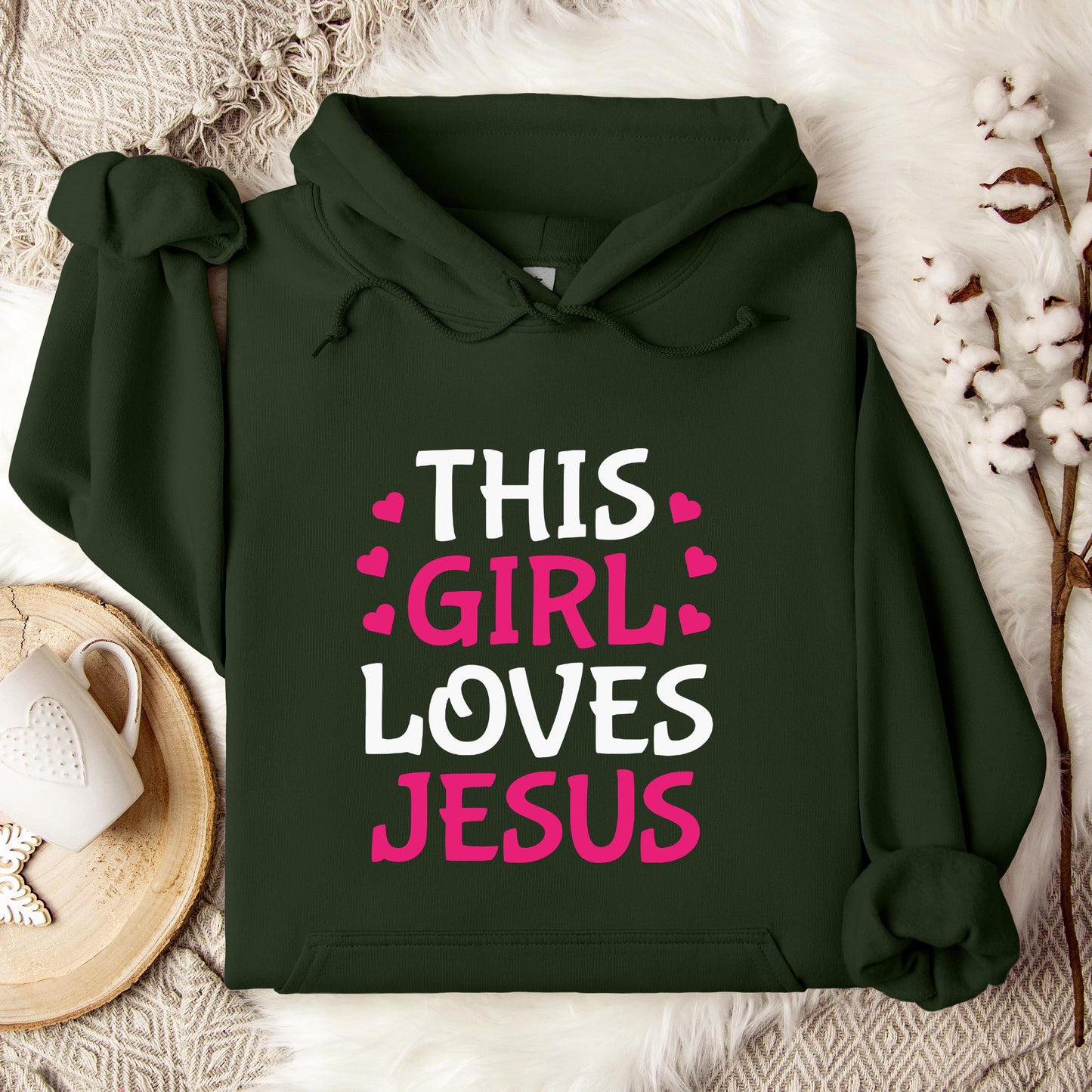 This Girl Loves Jesus Hoodie