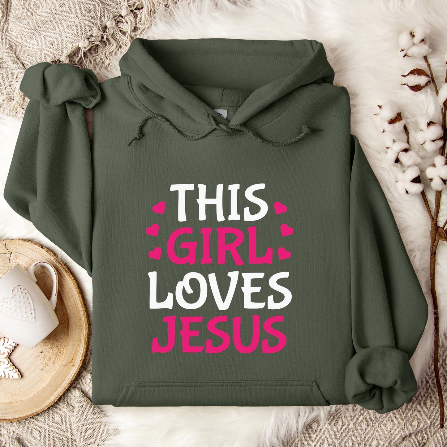 This Girl Loves Jesus Hoodie
