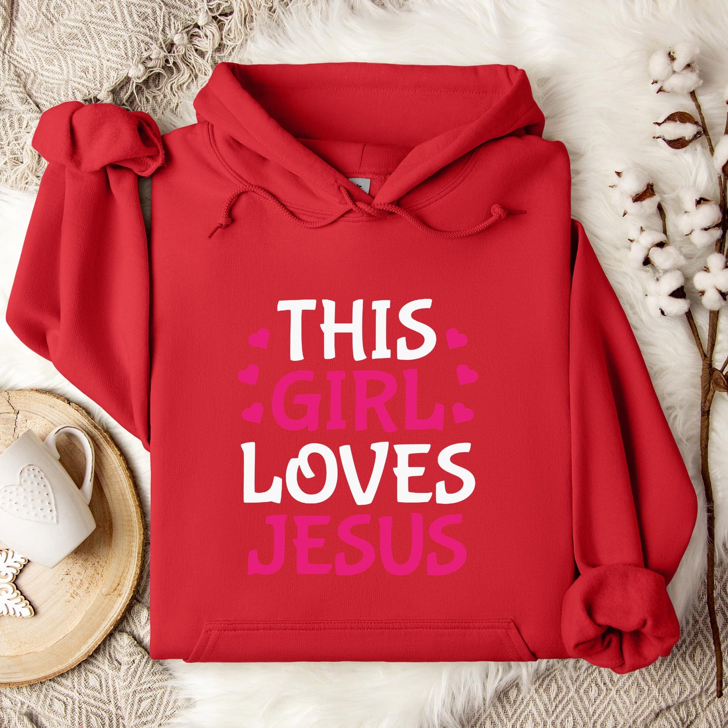 This Girl Loves Jesus Hoodie
