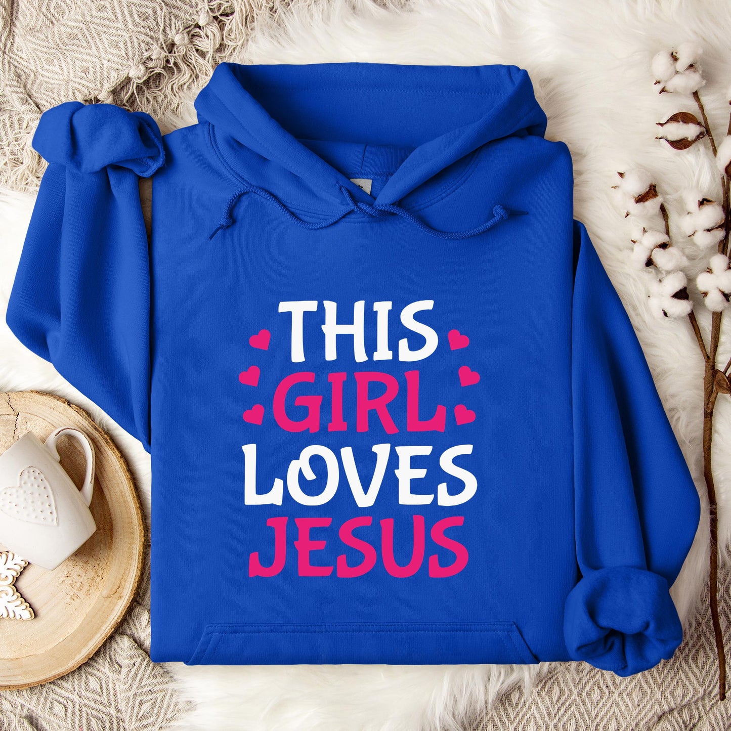 This Girl Loves Jesus Hoodie