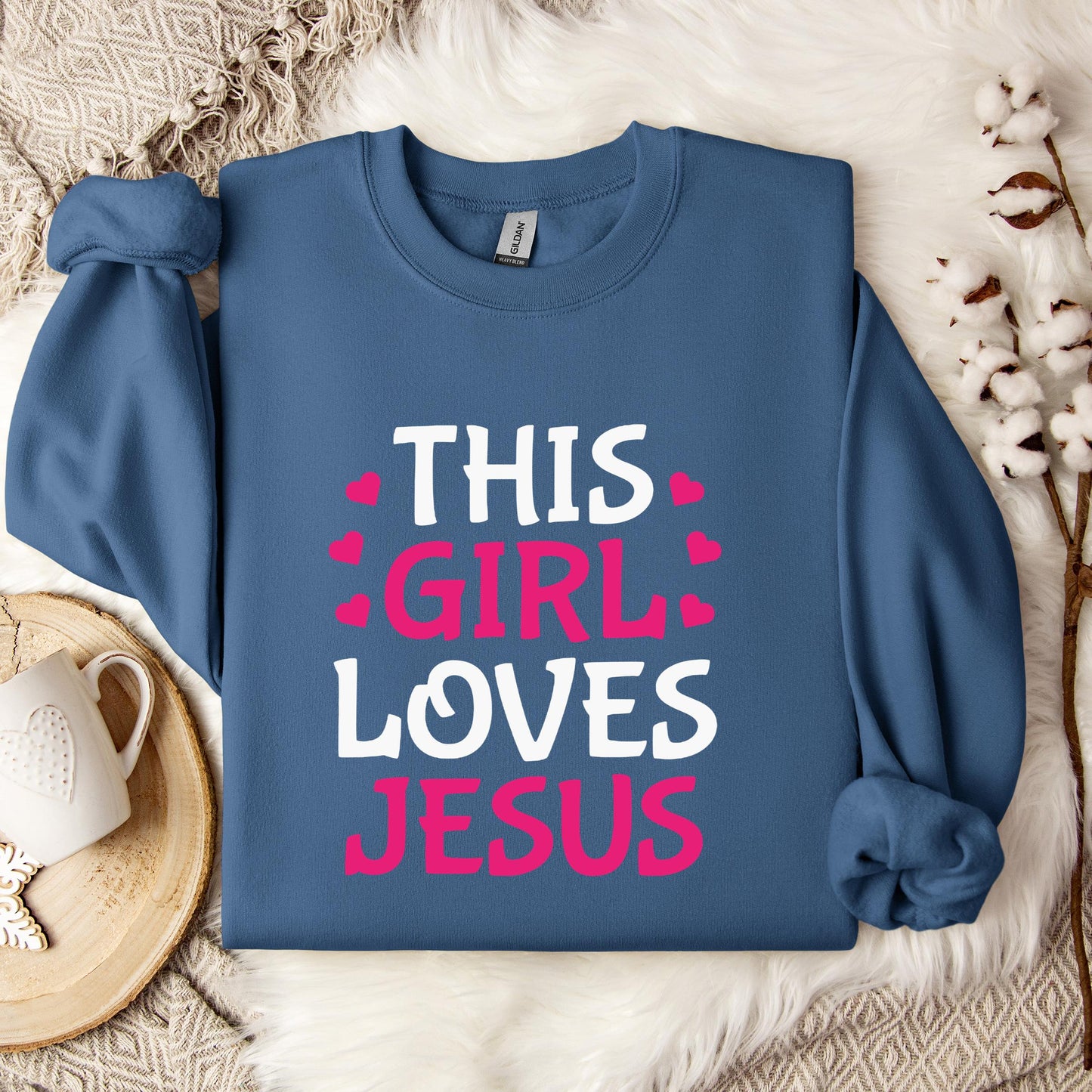 This Girl Loves Jesus Sweatshirt