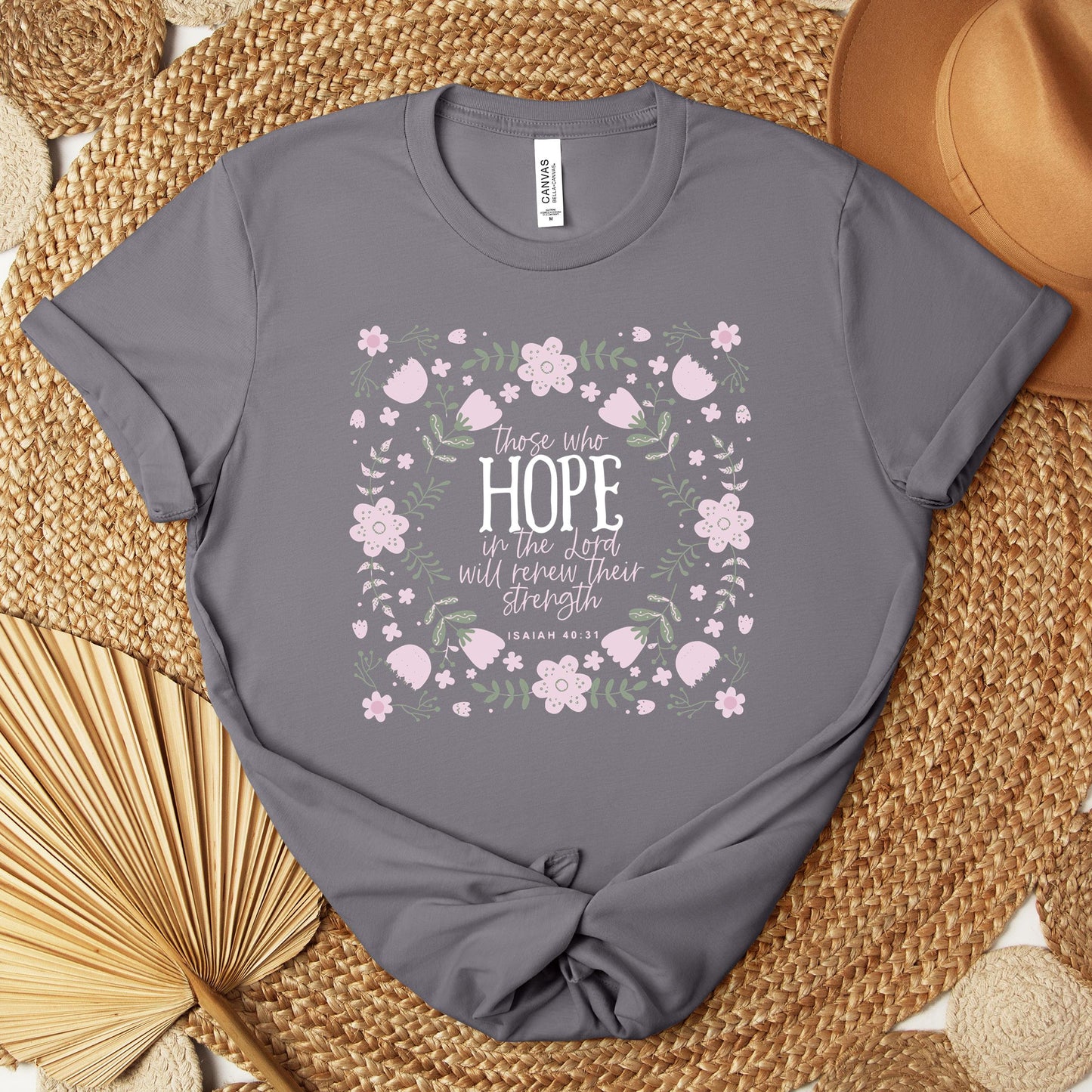 Those Who Hope In The Lord Will Renew Their Strength Isaiah 40.31 Premium T-shirt
