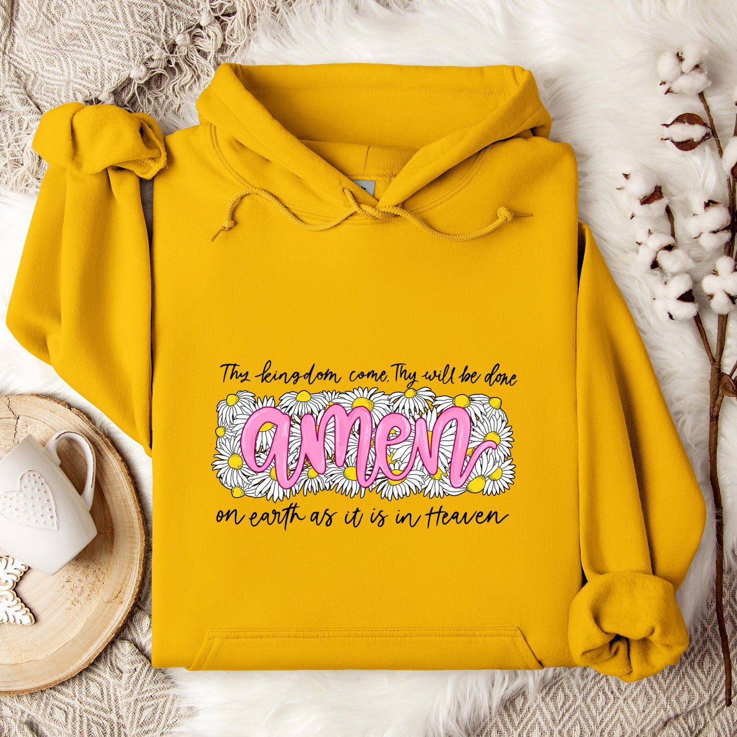 Thy Kingdom Come Thy Will Be Done Hoodie