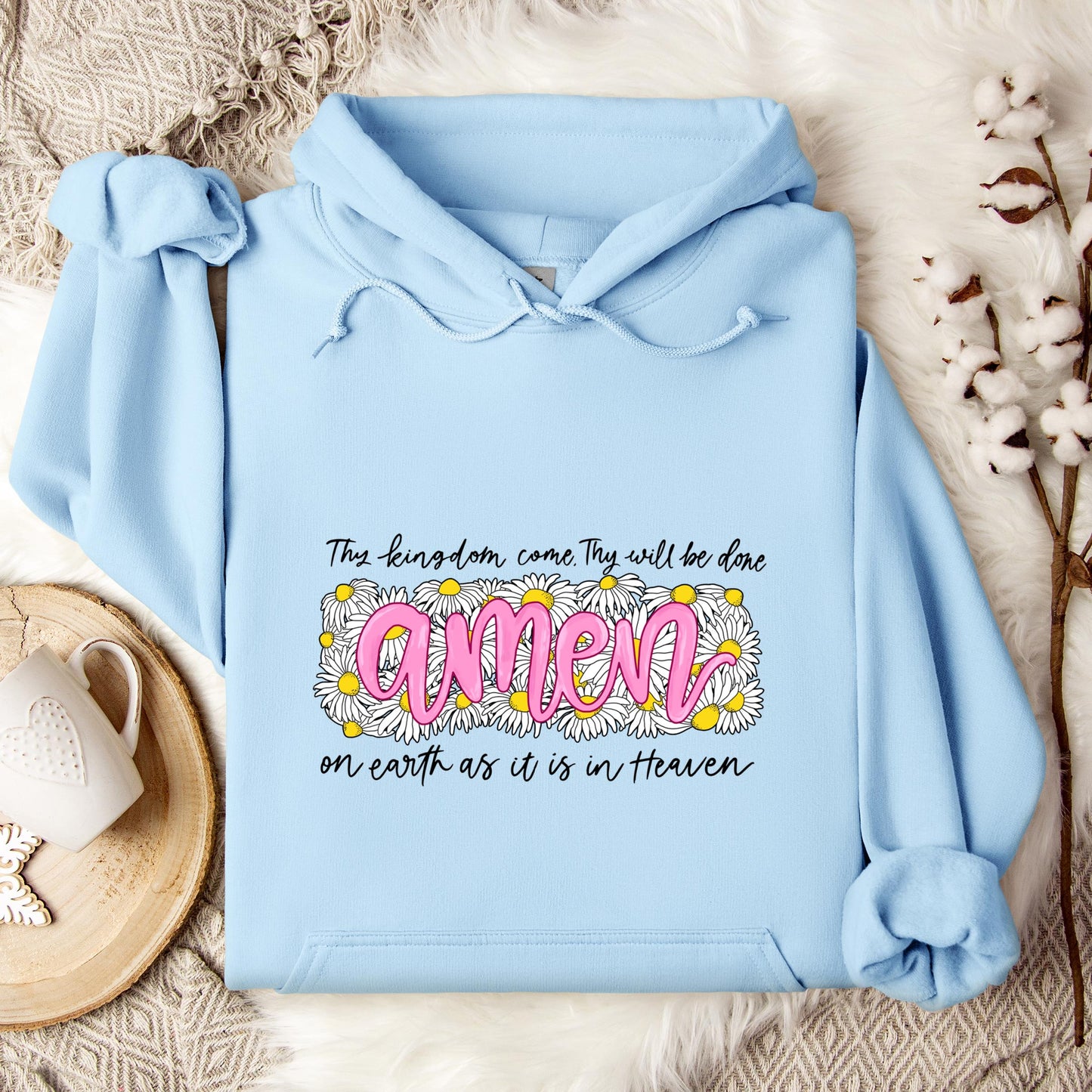 Thy Kingdom Come Thy Will Be Done Hoodie