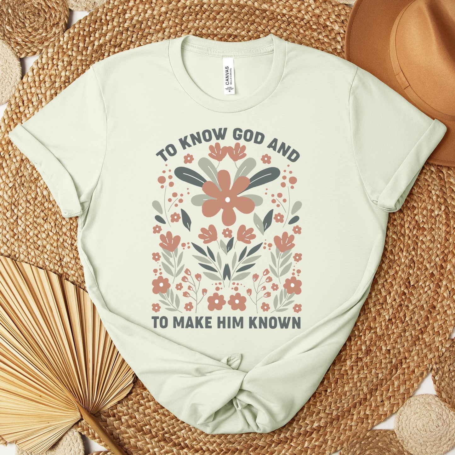 To Know God And To Make Him Known Premium T-shirt