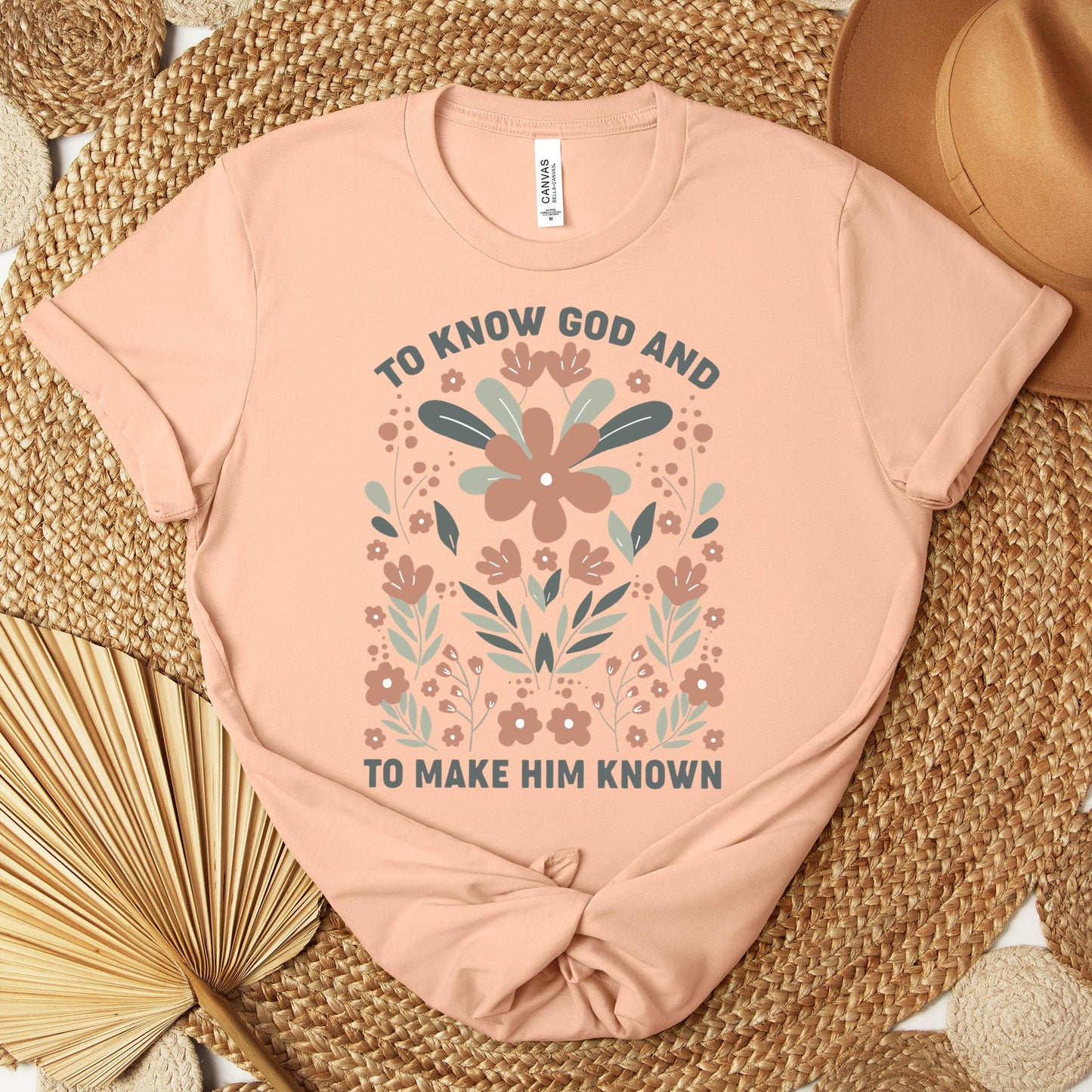 To Know God And To Make Him Known Premium T-shirt