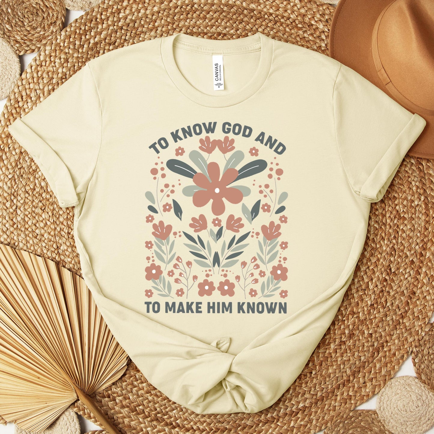 To Know God And To Make Him Known Premium T-shirt