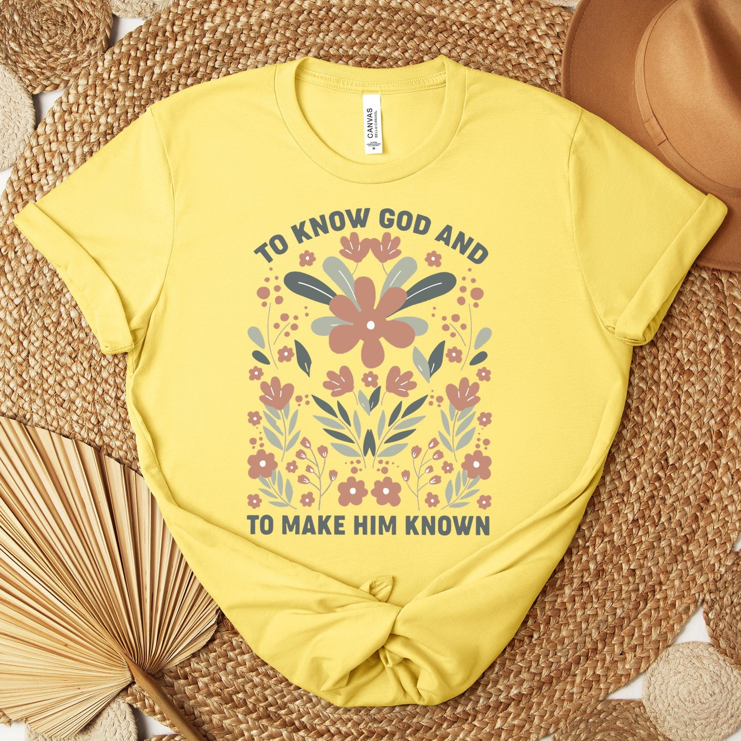 To Know God And To Make Him Known Premium T-shirt