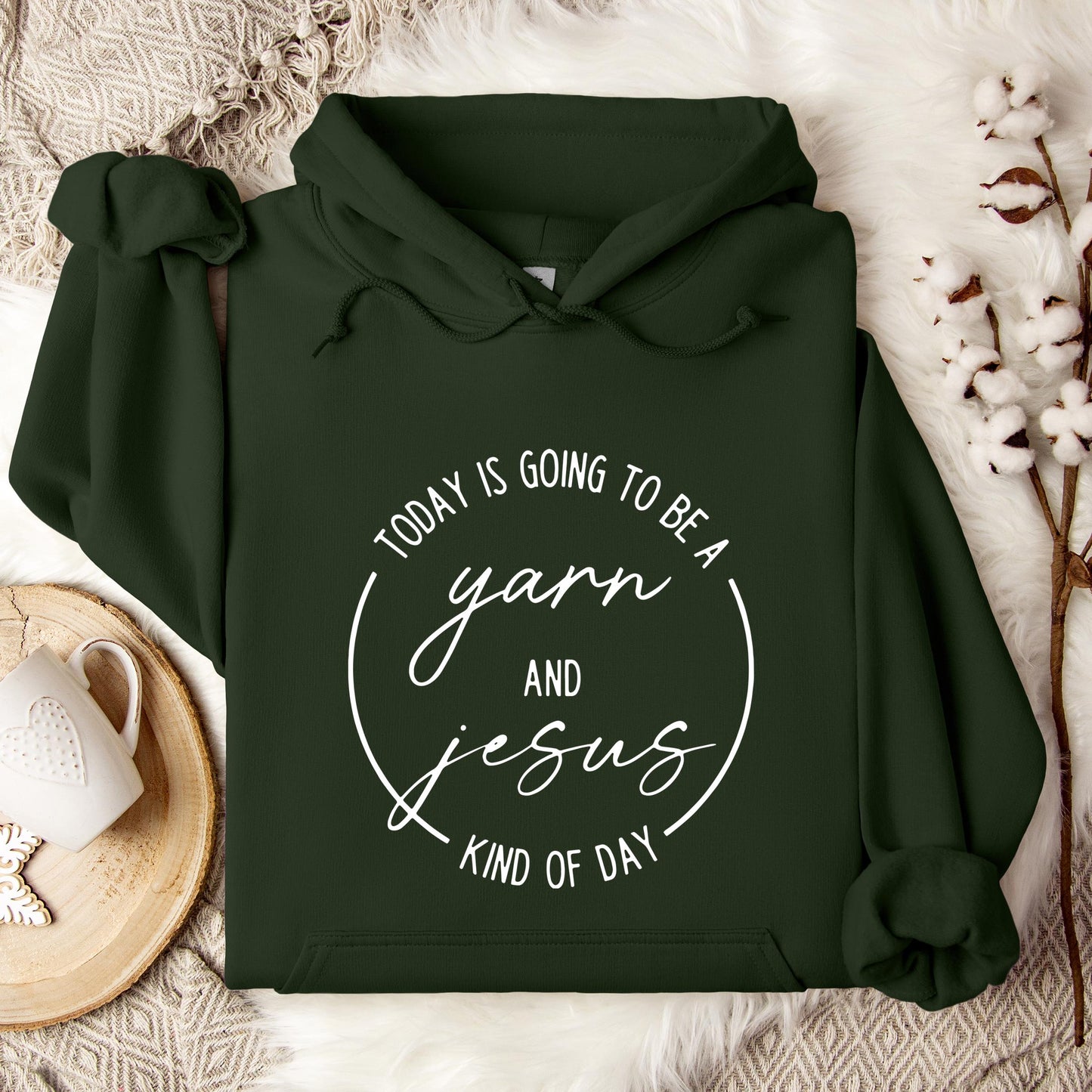 Toady Is Going To Be Kind Of Day Yarn And Jesus Hoodie