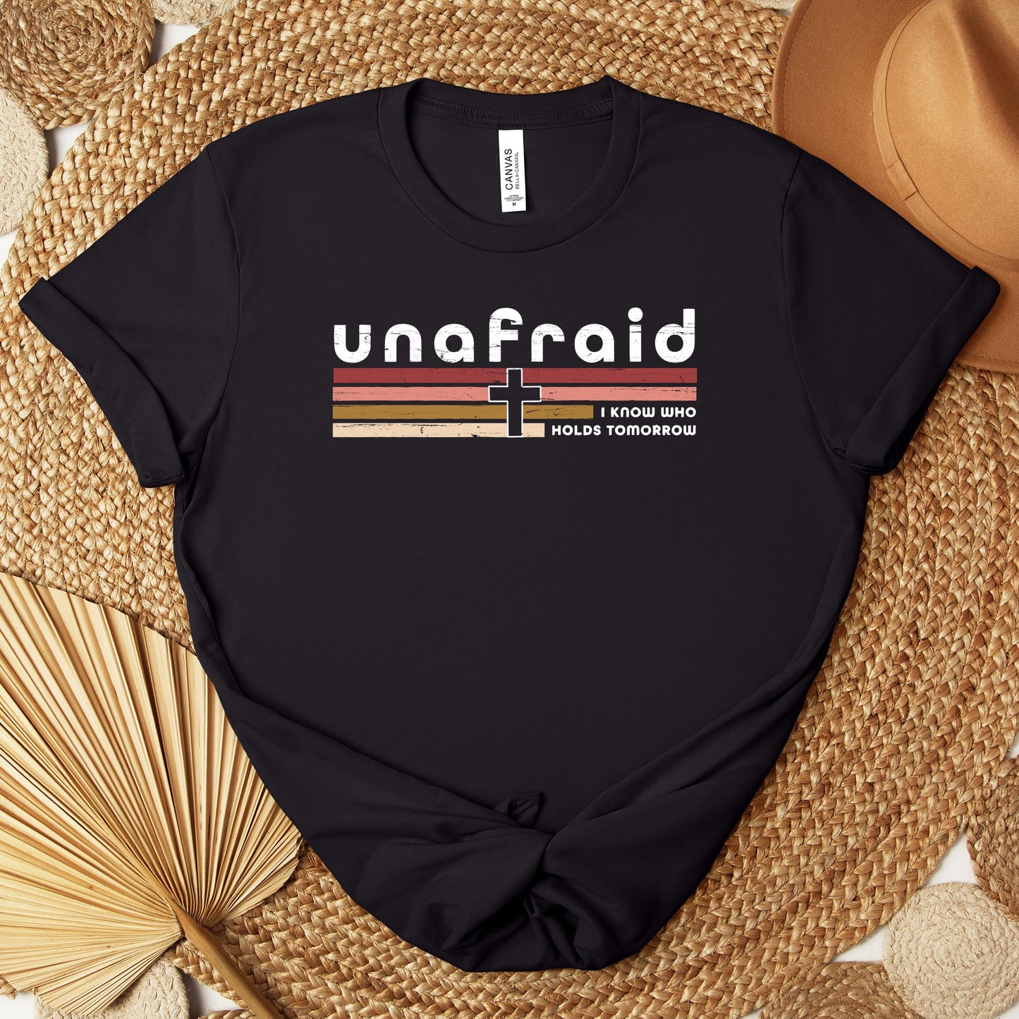 Unafraid I Know Who Holds Tomorrow Premium T-shirt