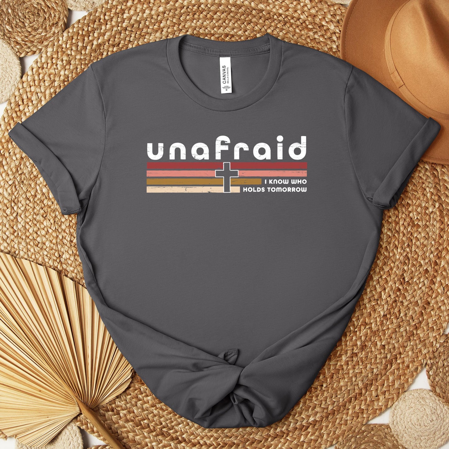 Unafraid I Know Who Holds Tomorrow Premium T-shirt