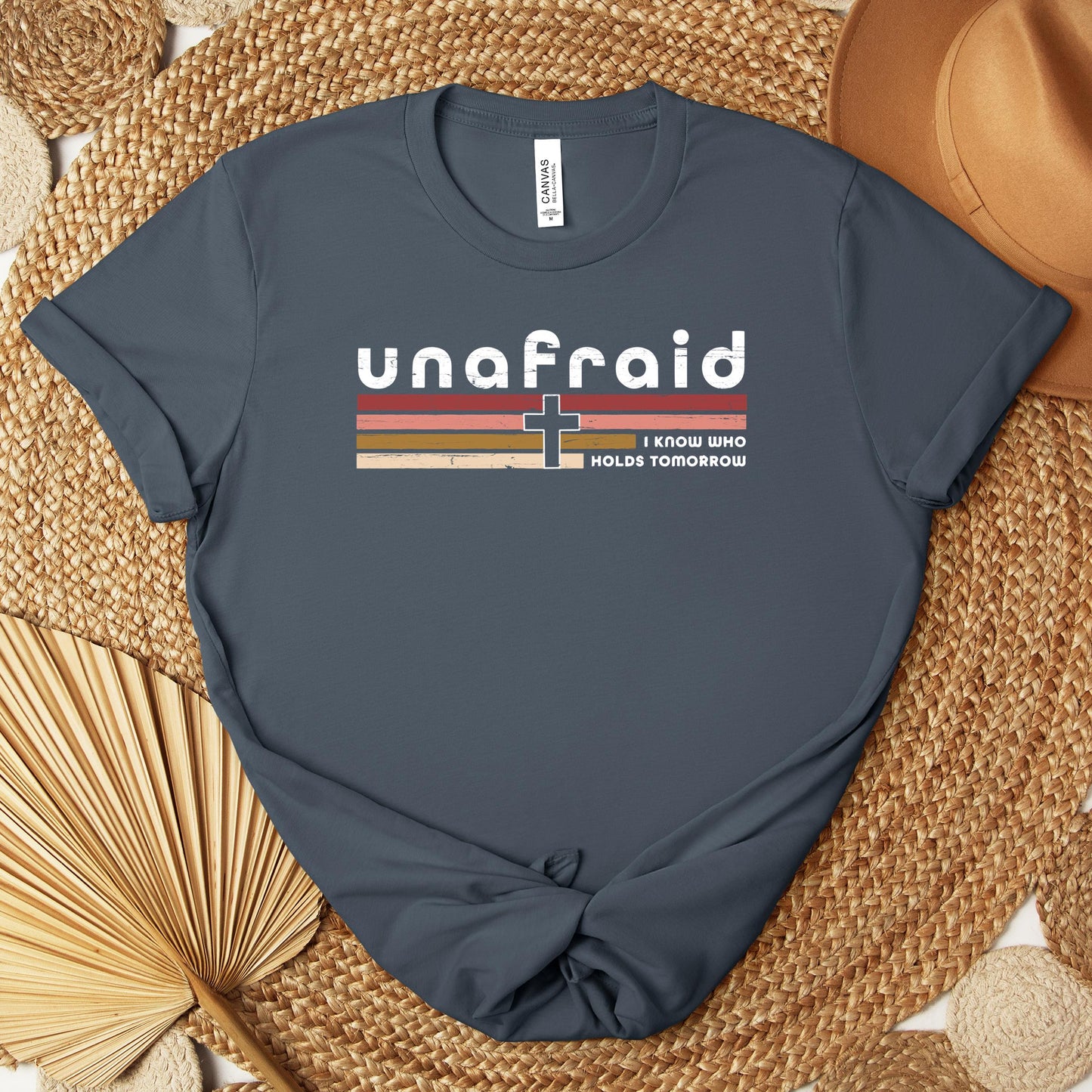 Unafraid I Know Who Holds Tomorrow Premium T-shirt