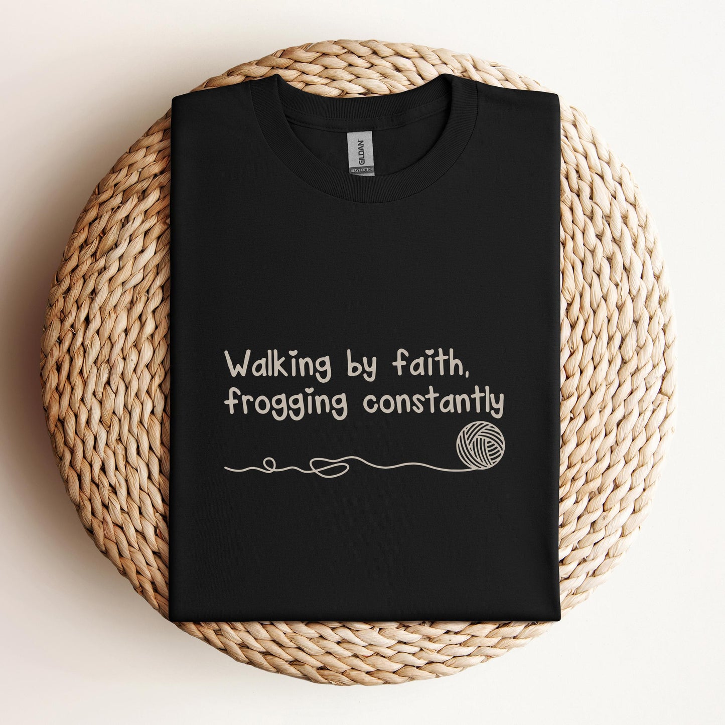 Walking By Faith Frogging Constantly