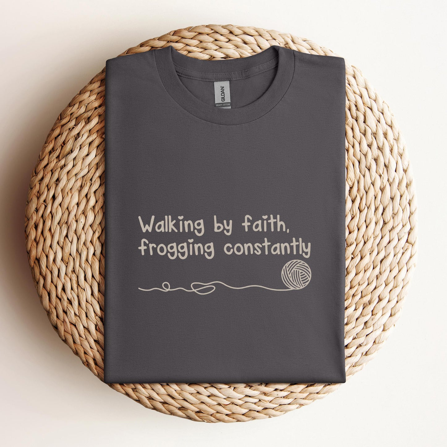 Walking By Faith Frogging Constantly