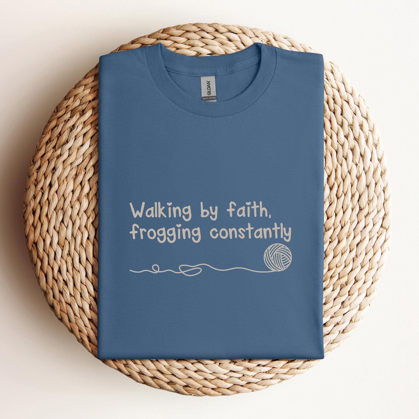 Walking By Faith Frogging Constantly