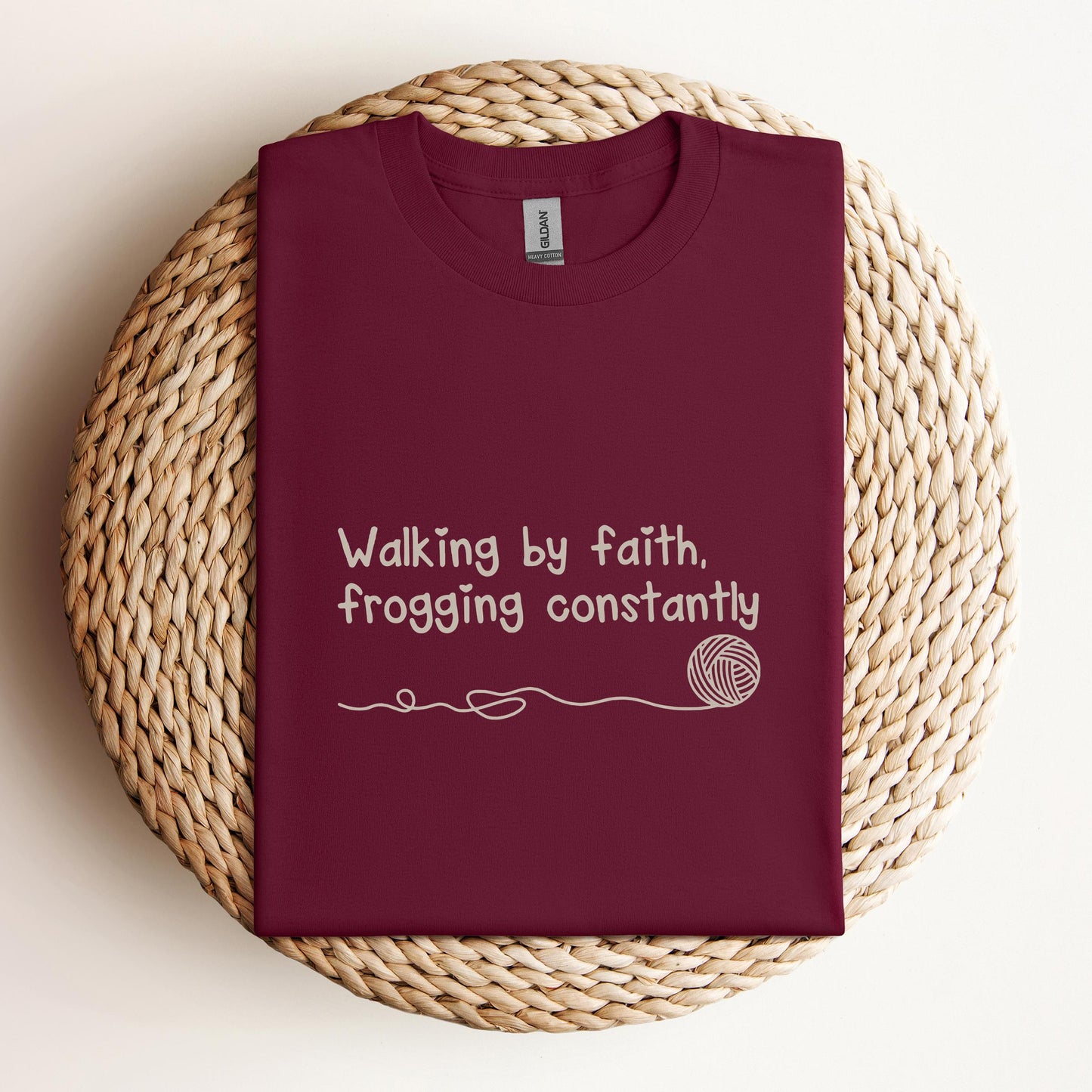 Walking By Faith Frogging Constantly