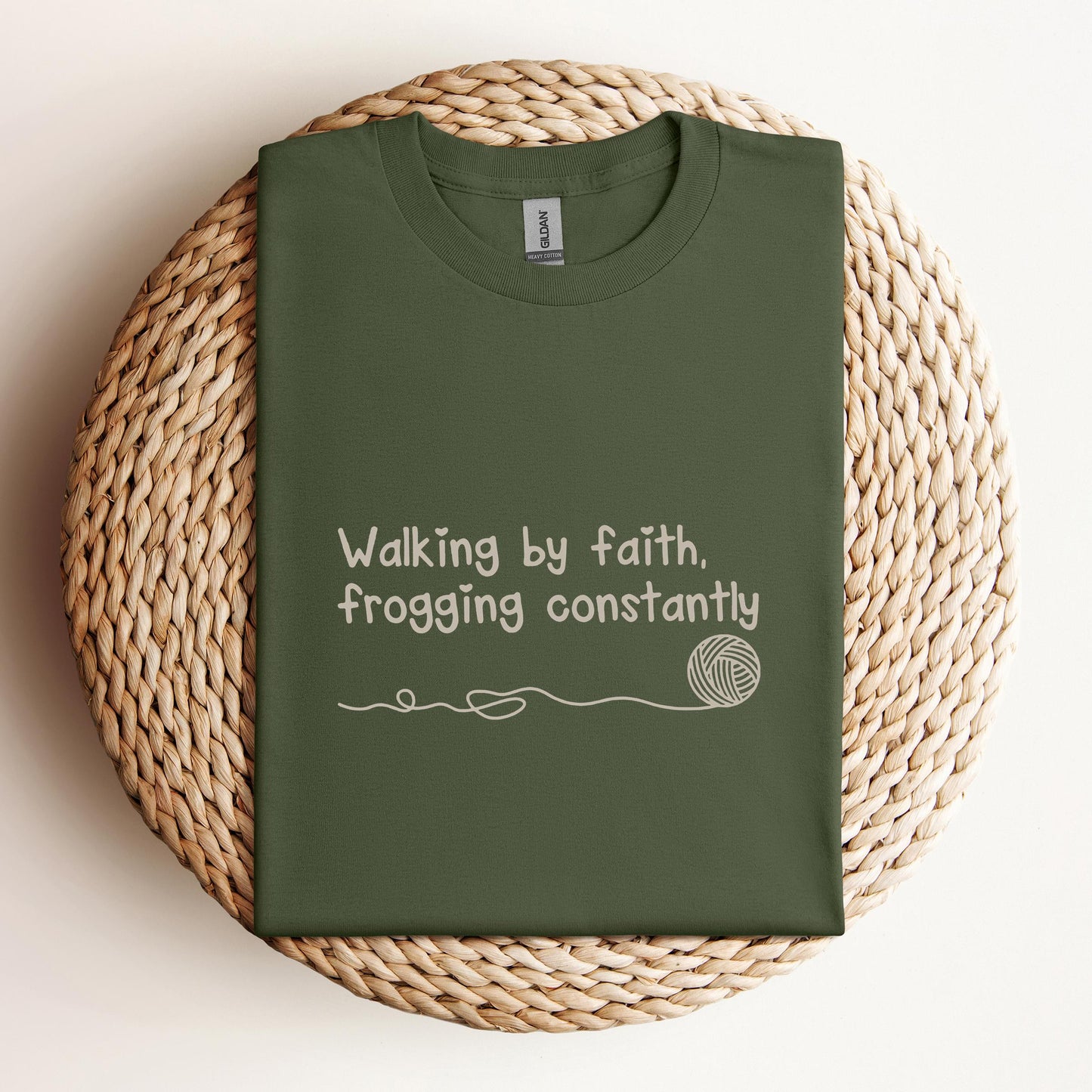 Walking By Faith Frogging Constantly