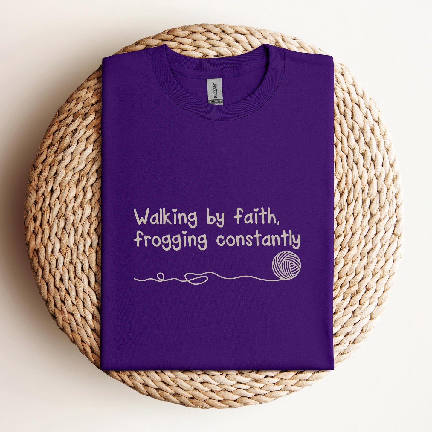 Walking By Faith Frogging Constantly